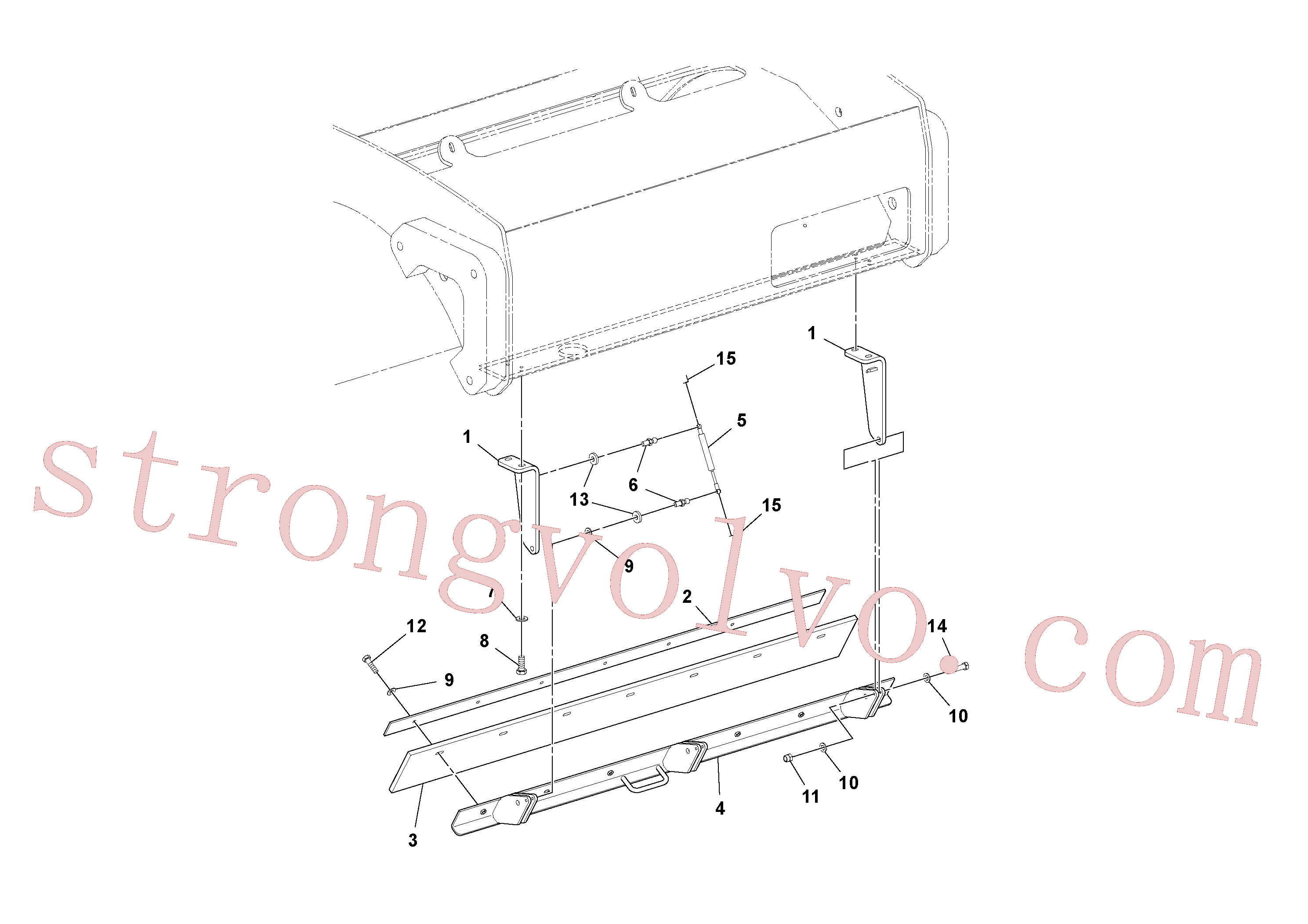 Volvo Montagem RM96733894 Parafuso sextavado Acessórios