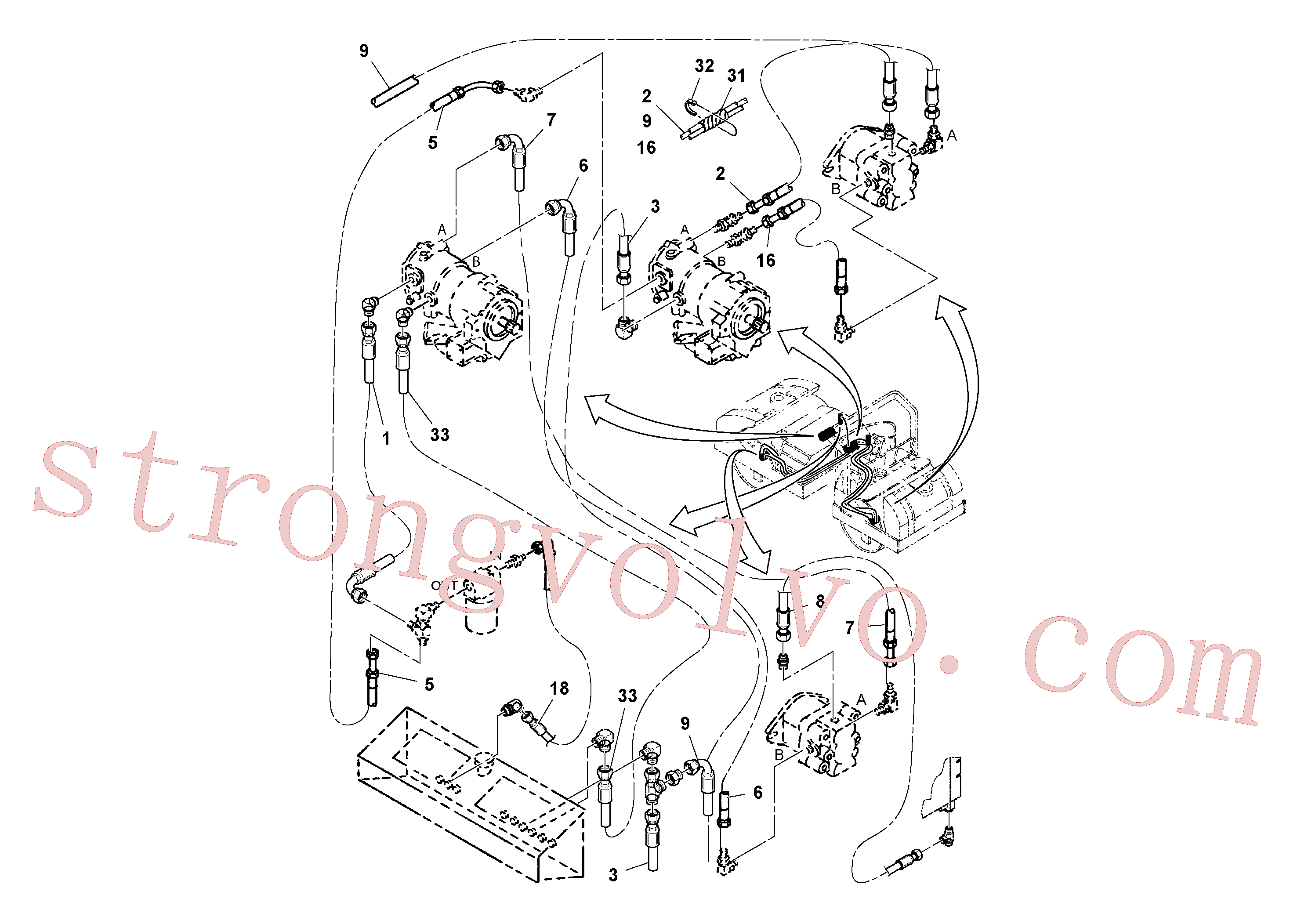 RM58791070 Volvo(1036718 Montagem)