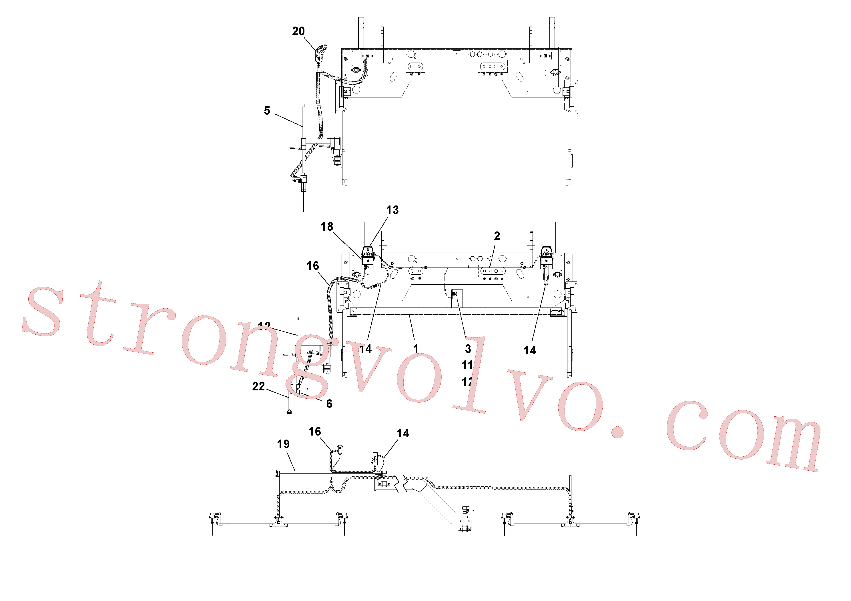 VOE95373973 Volvo(1036827 Montagem)