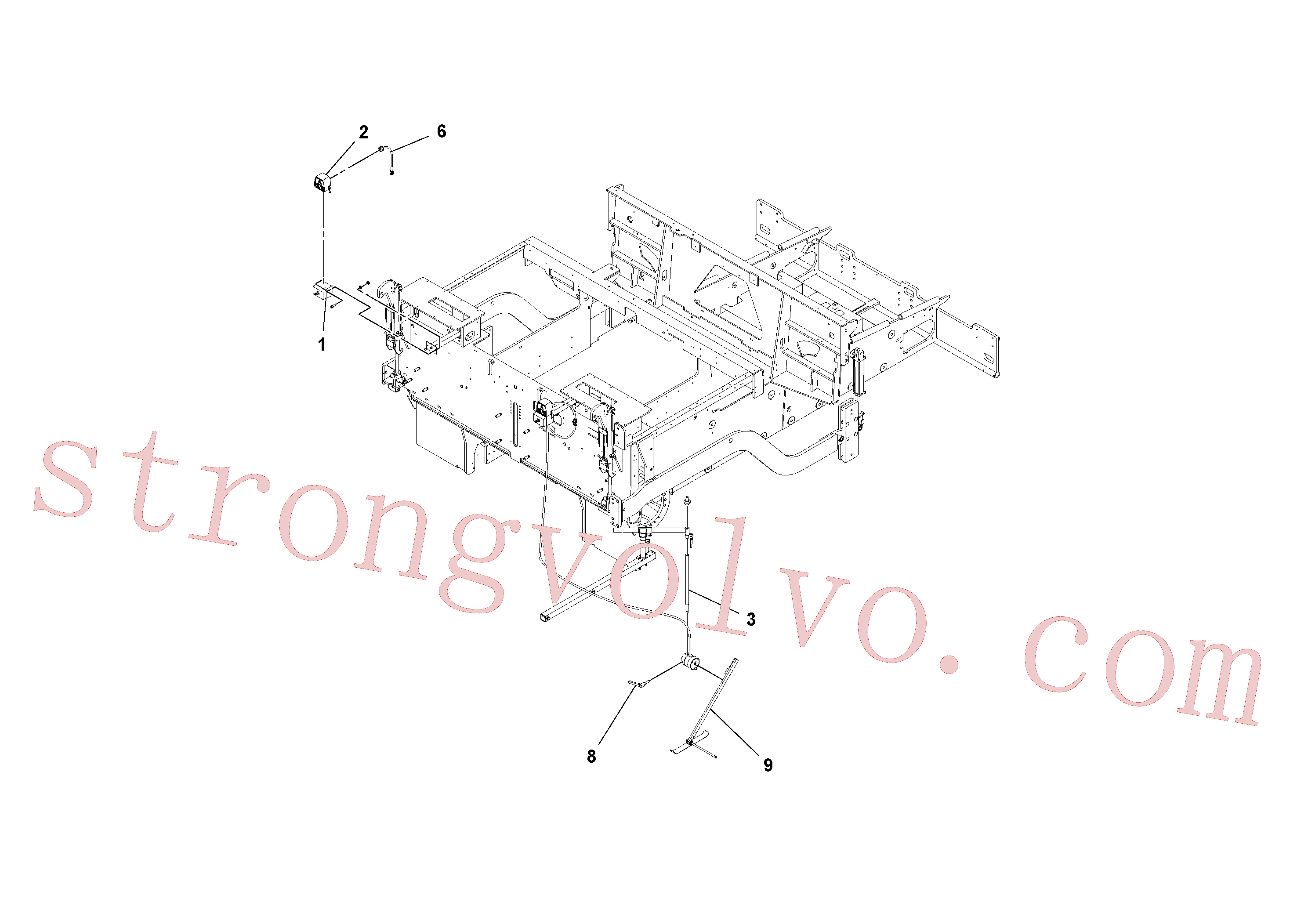RM20302360 Volvo(1036828 Montagem)