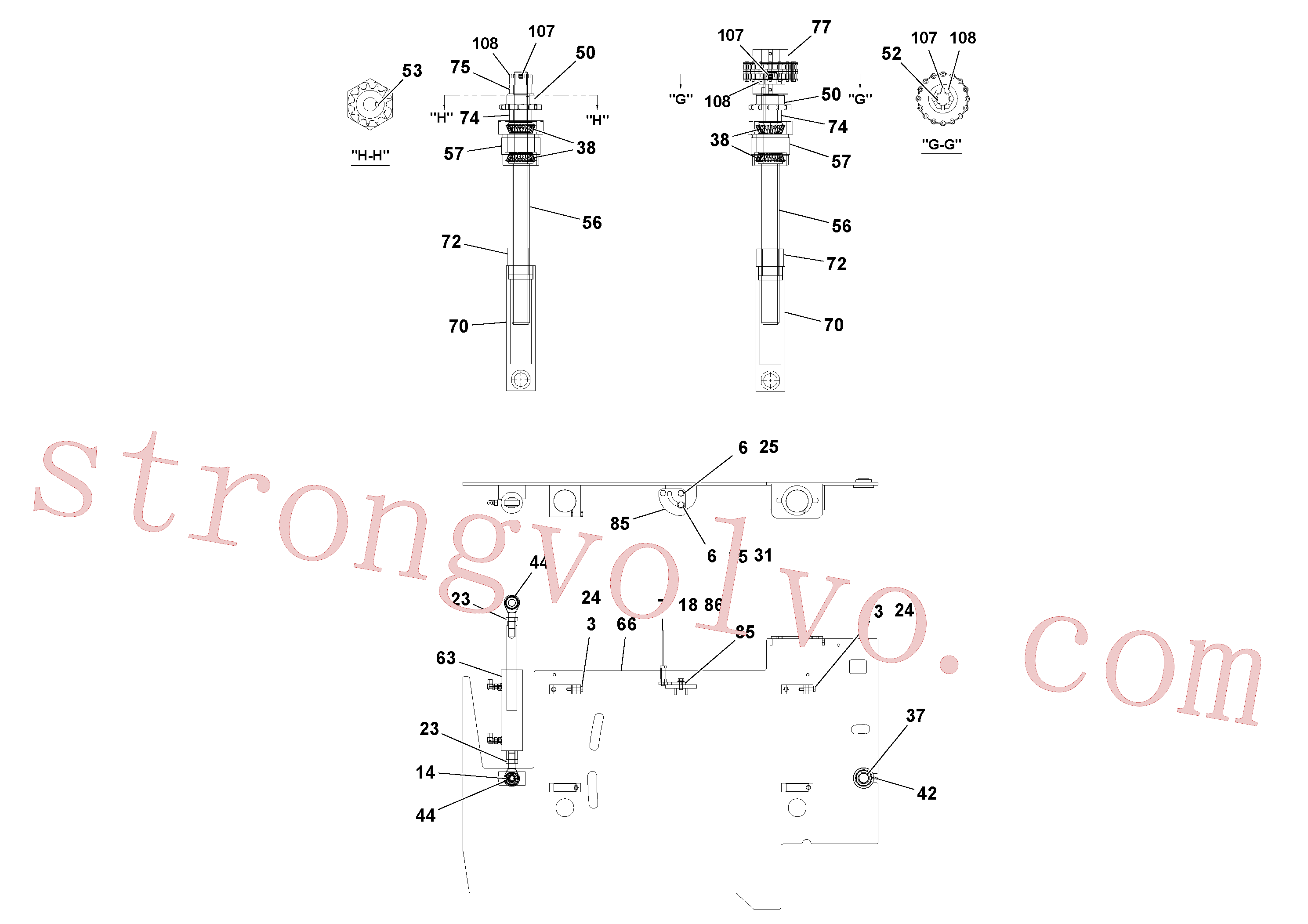 RM20326237 Volvo(1036870 Montagem)