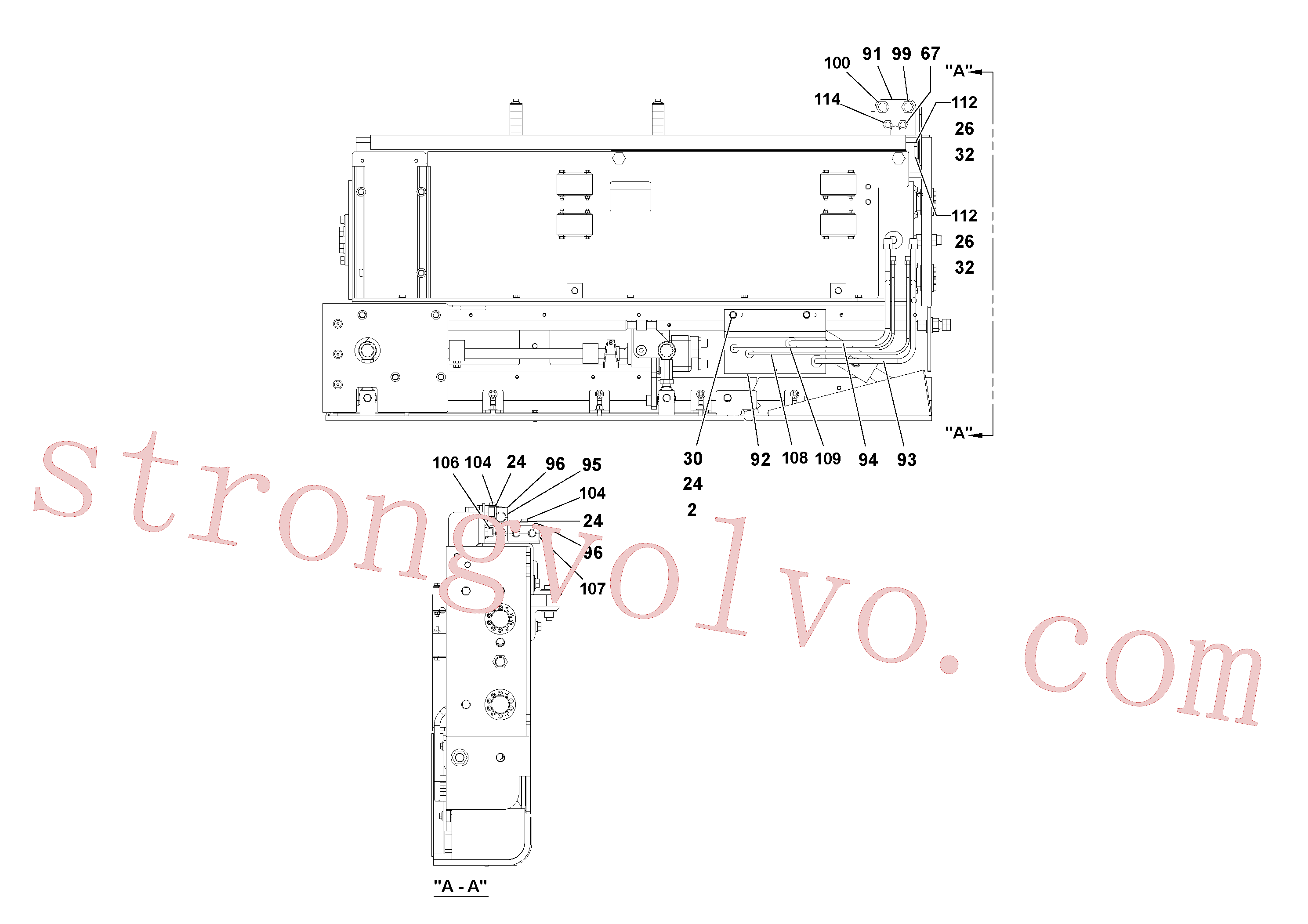 Volvo Montagem RM13869938 Parede retentora Acessórios
