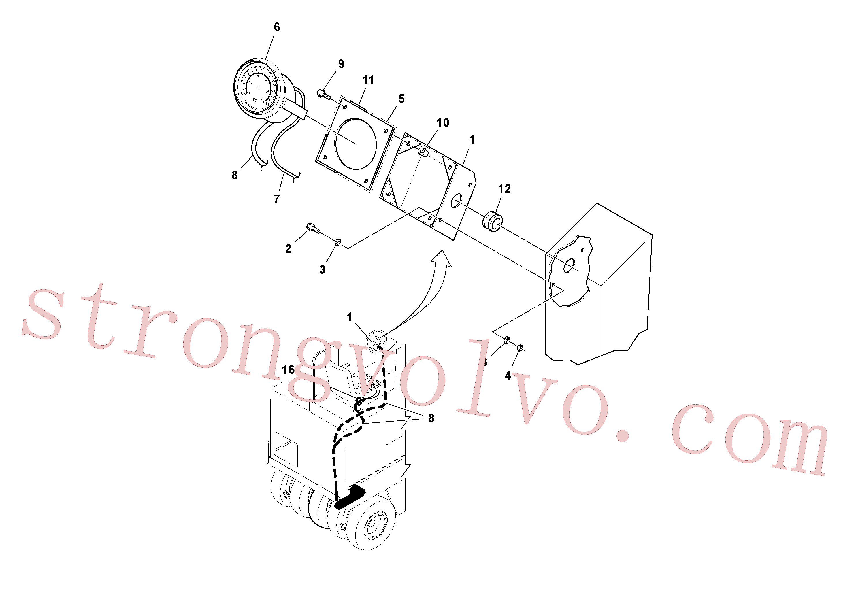 RM95919197 Volvo(1037104 Montagem)