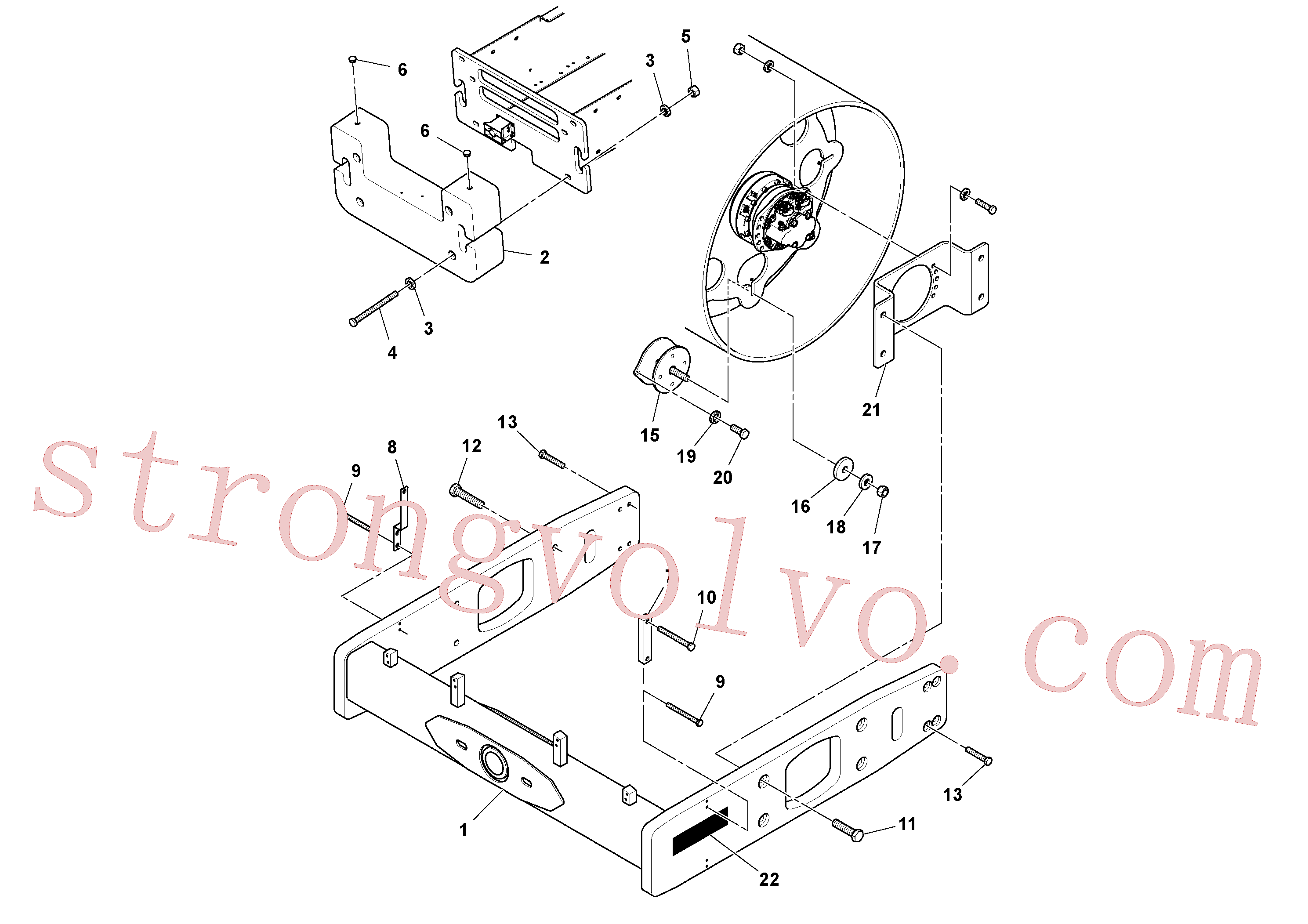 RM96719992 Volvo(1037195 Montagem)