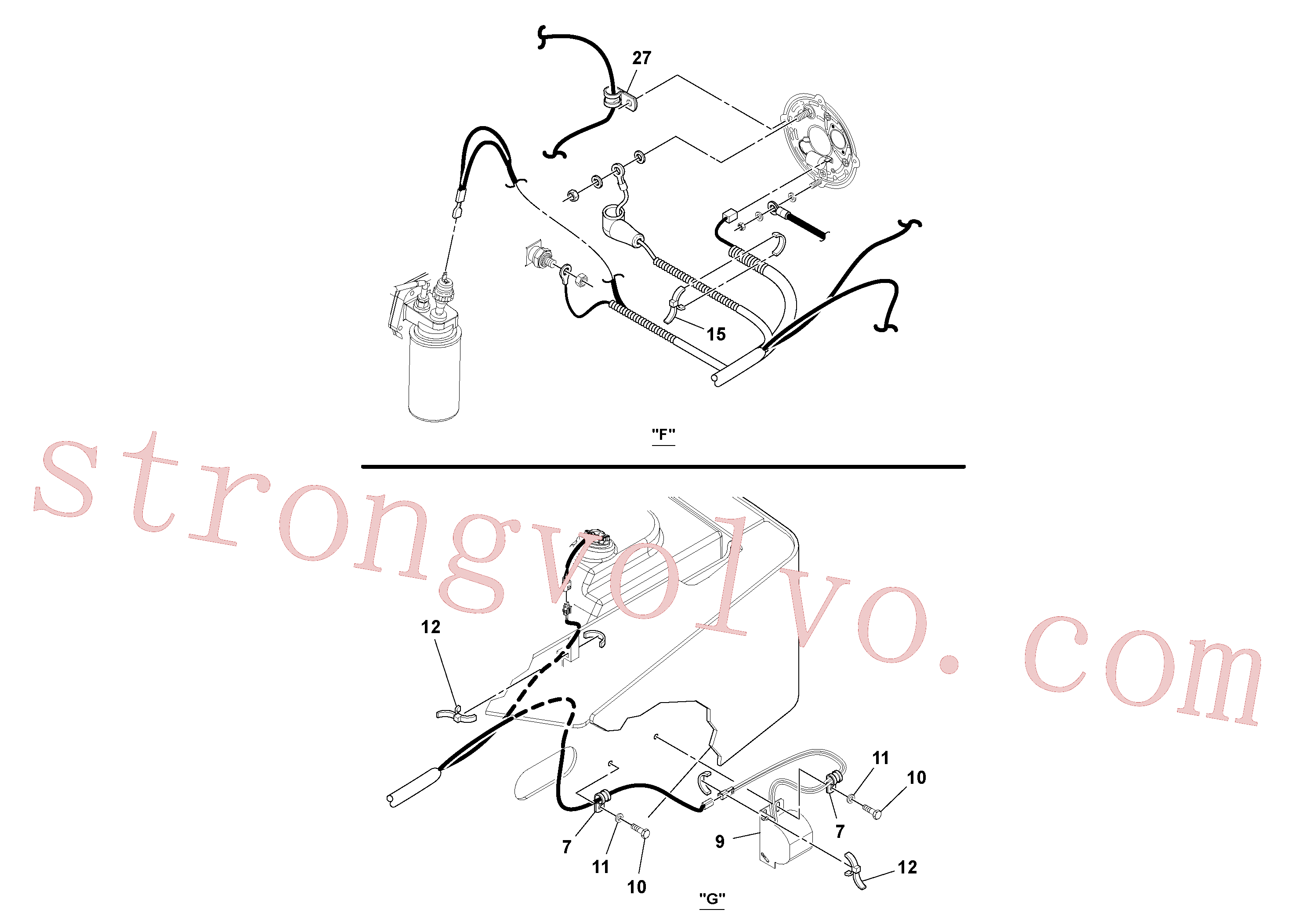 RM59117317 Volvo Instalação eléctrica(1037572 Montagem)