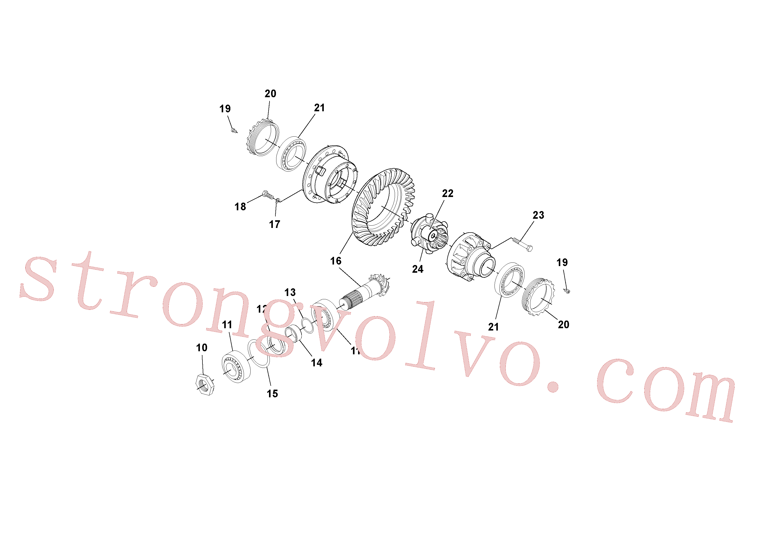 RM59146290 Volvo Eixo(1037586 Montagem)