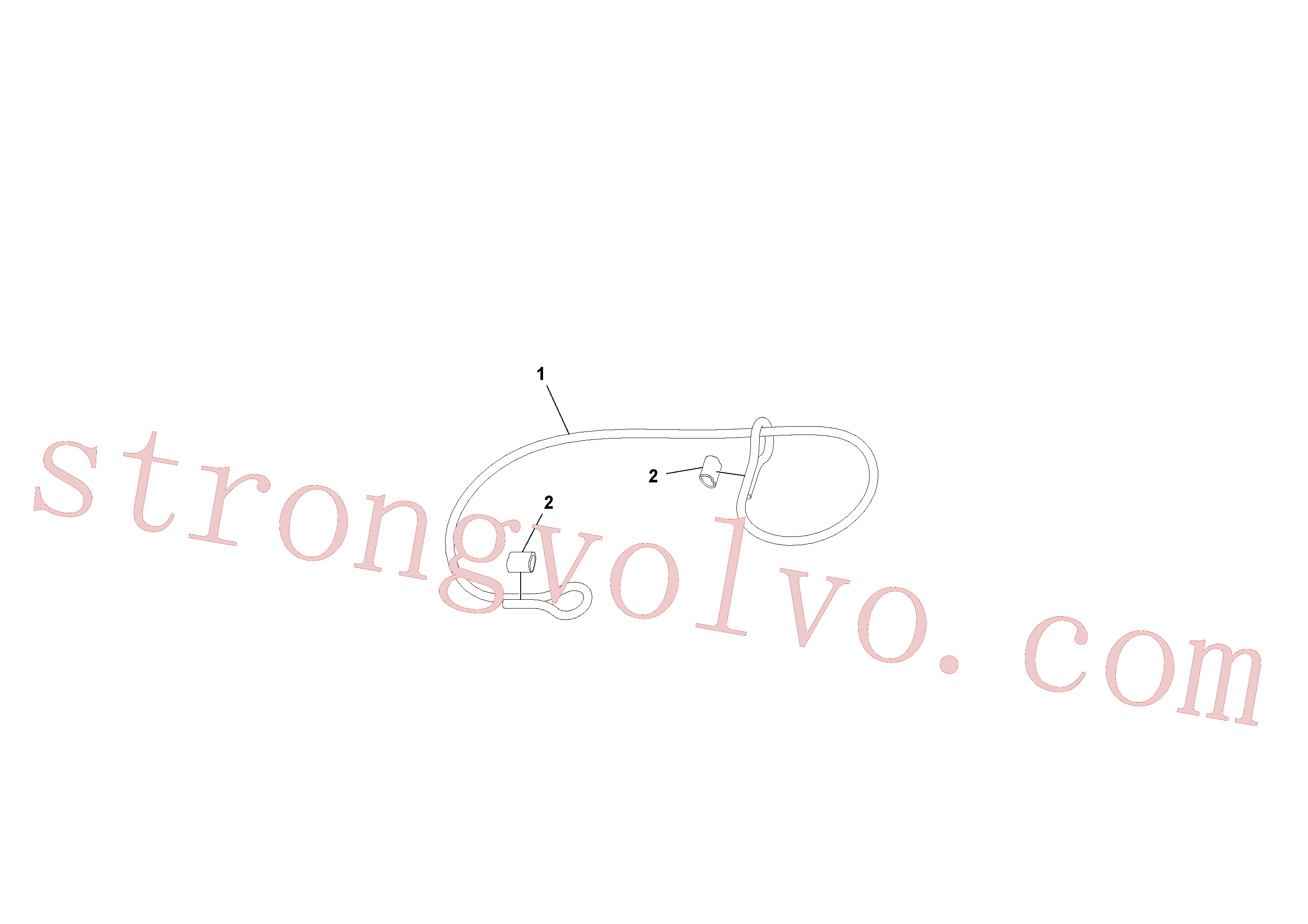 Volvo Montagem RM59214775 Luva Acessórios