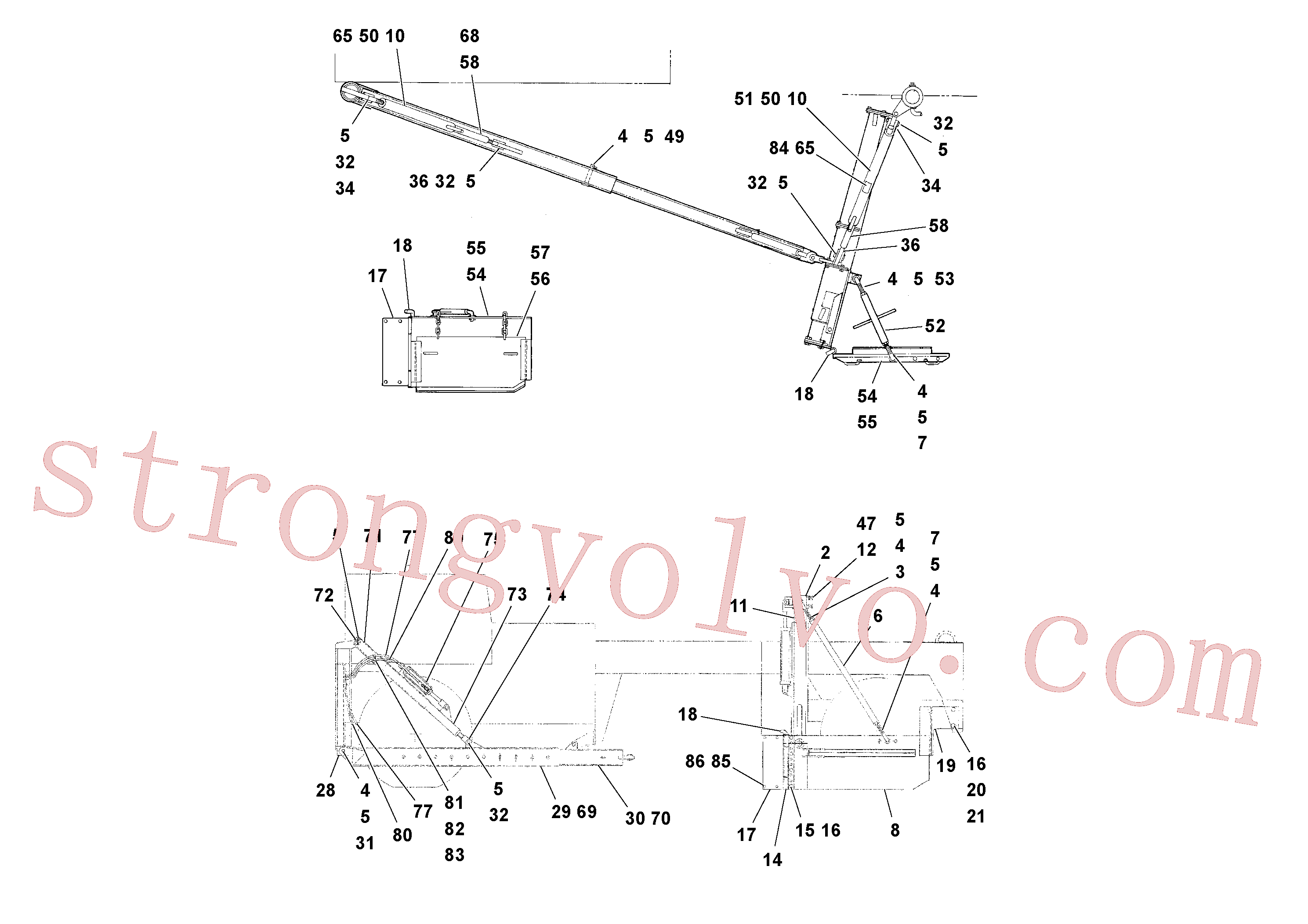 VOE955906 Volvo(1039129 Montagem)