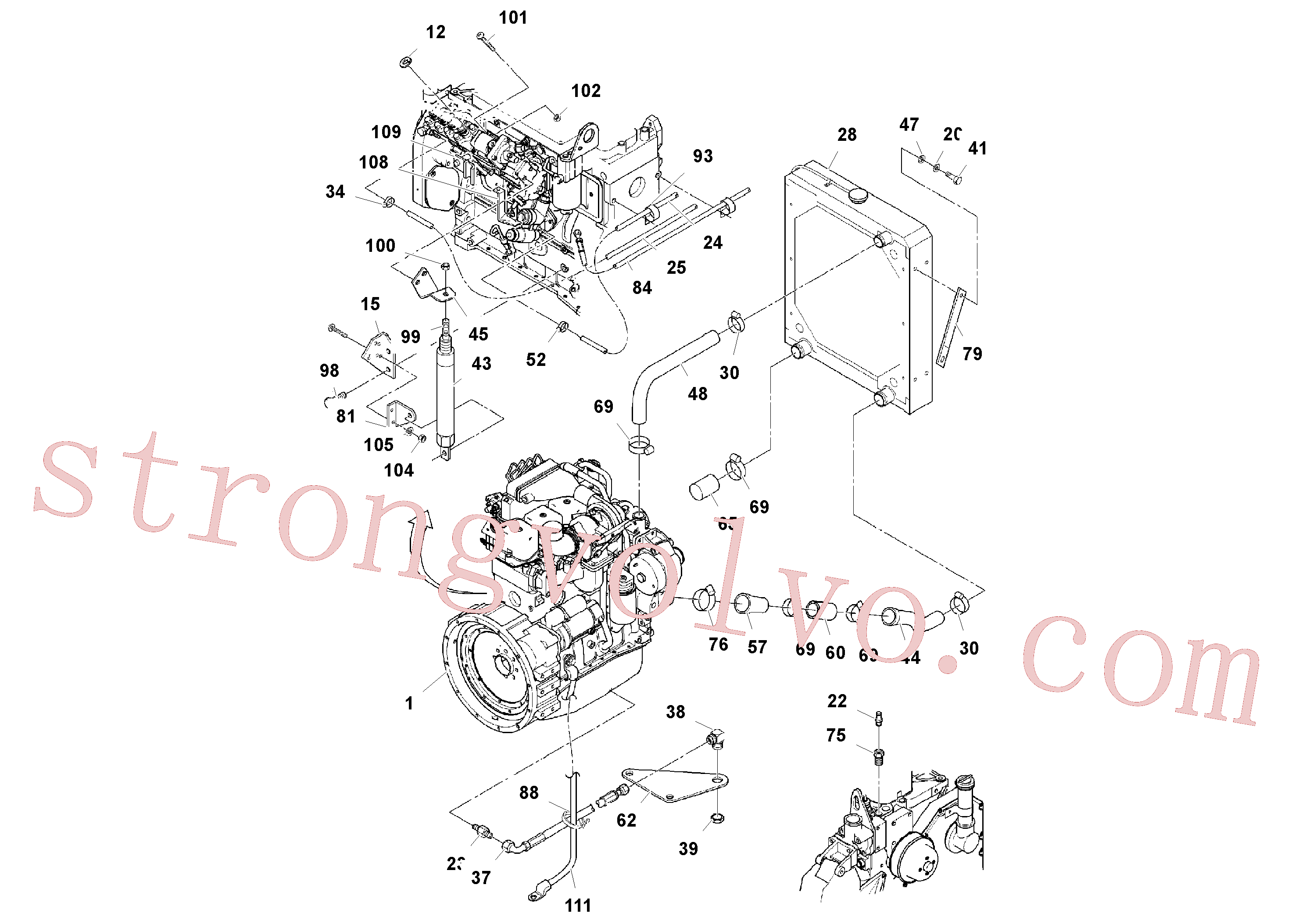 RM95922365 Volvo(1039168 Montagem)