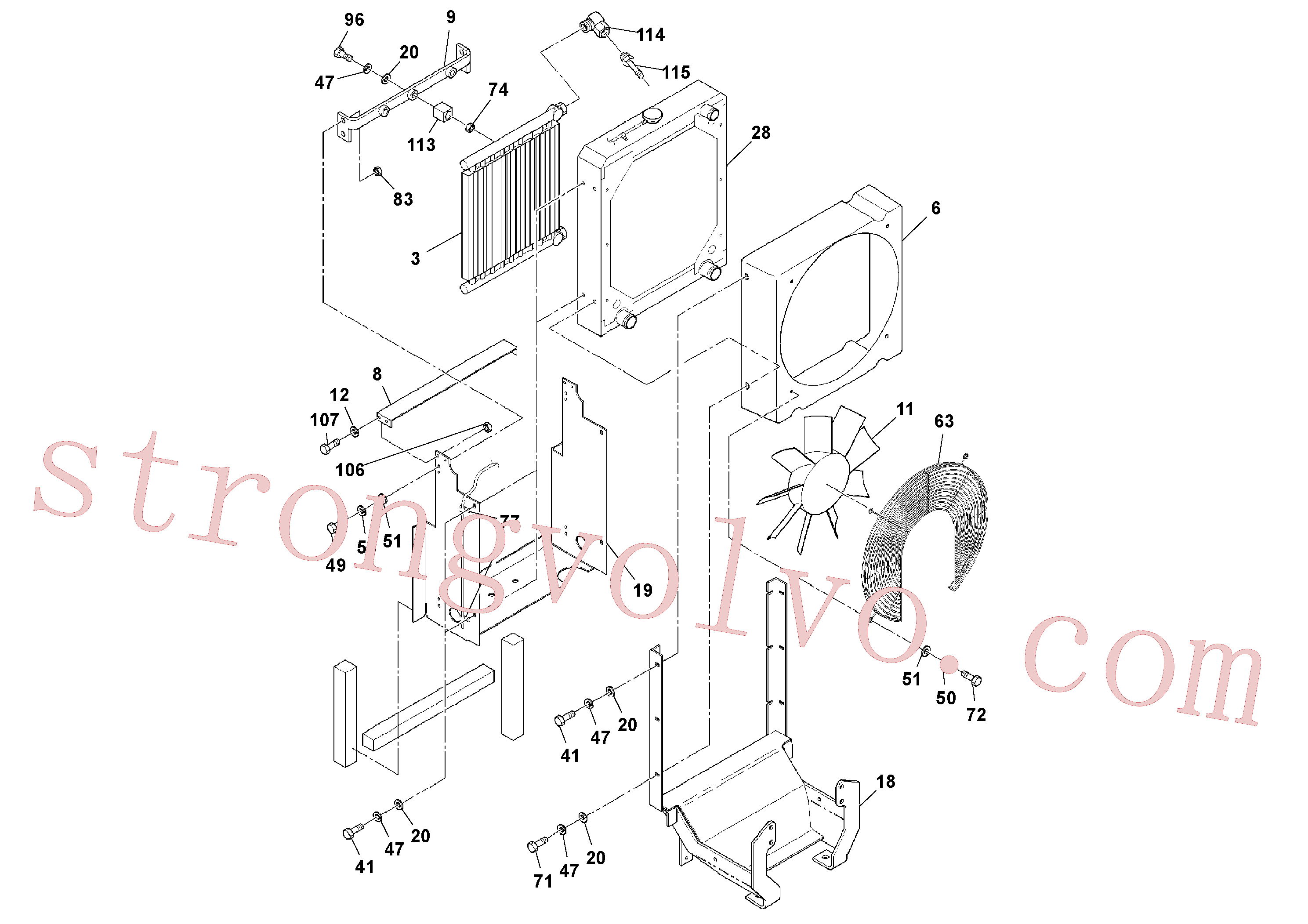 RM95451134 Volvo(1039169 Montagem)