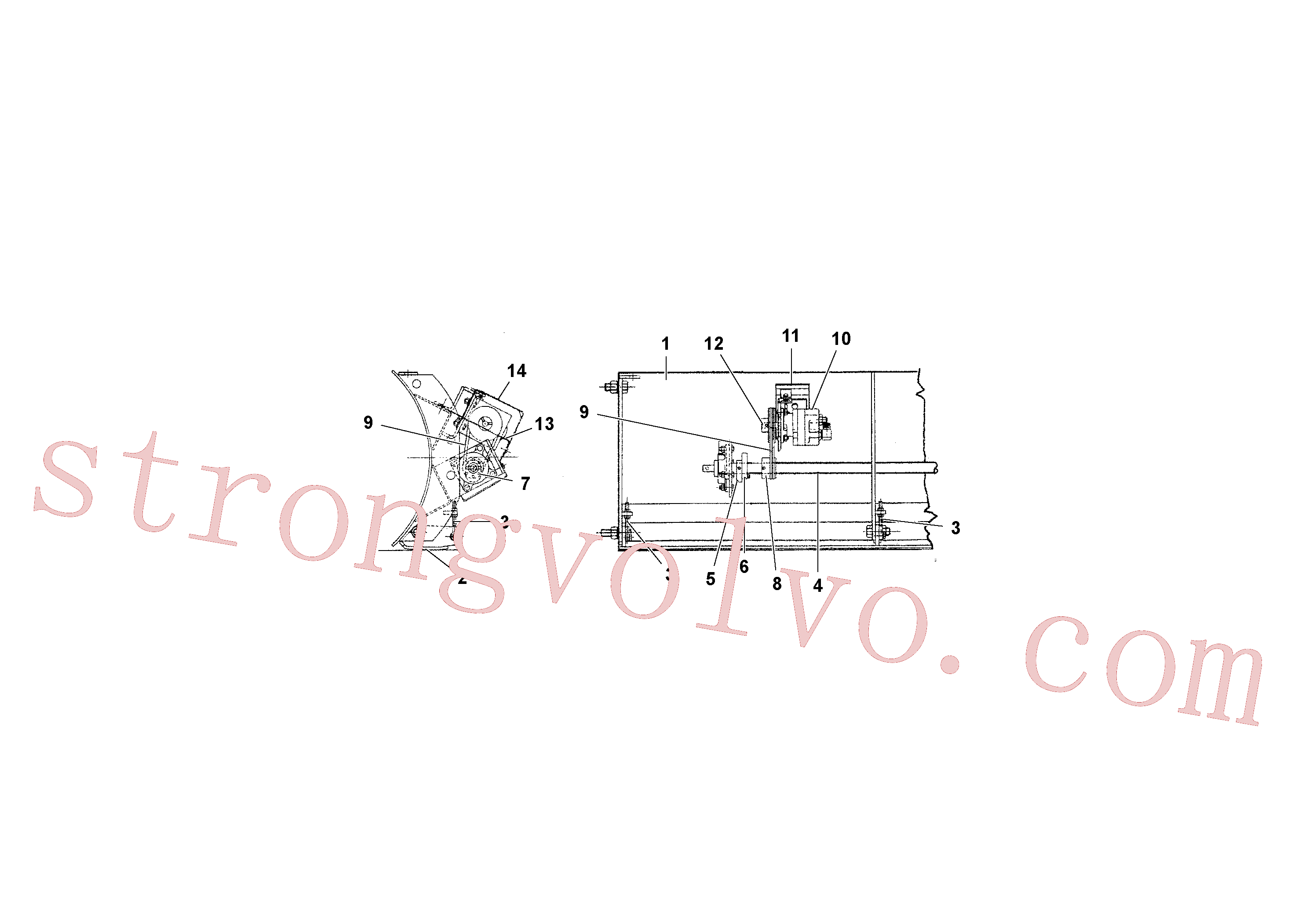 Atacado RM95934659 Parafuso sextavado Volvo escavadeira