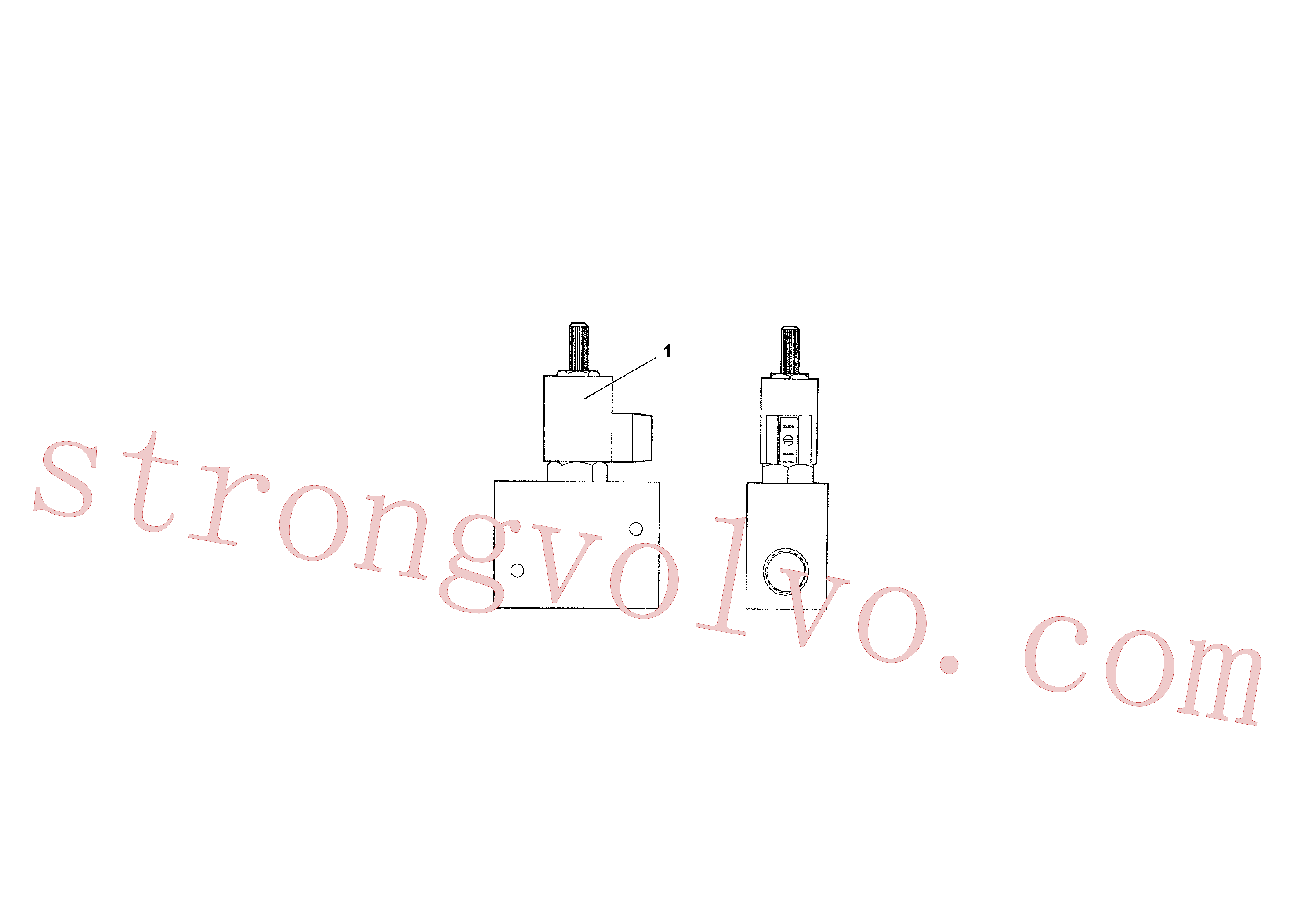 RM20928412 Volvo Válvula de comando(1039341 Montagem)