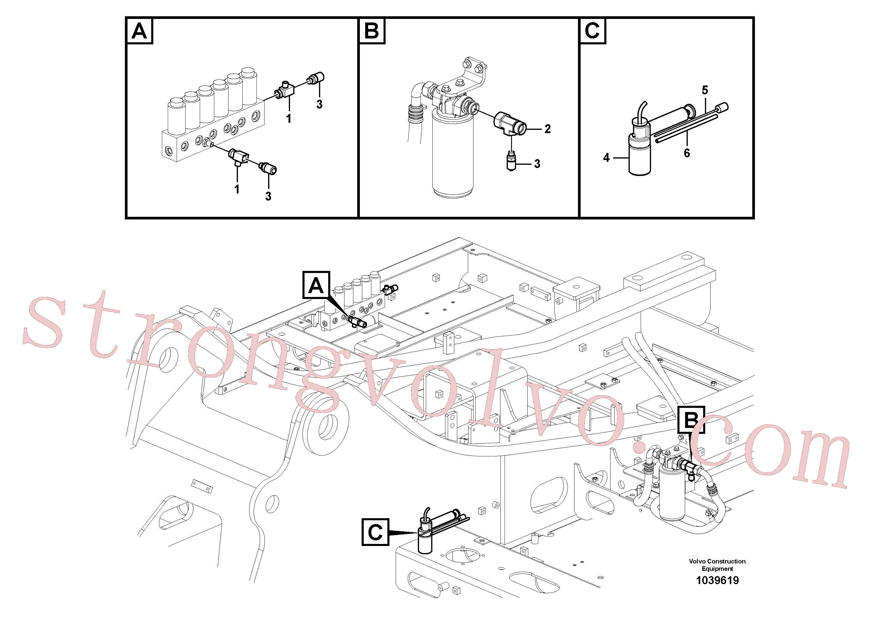 VOE14533221 Volvo(1039619 Montagem)