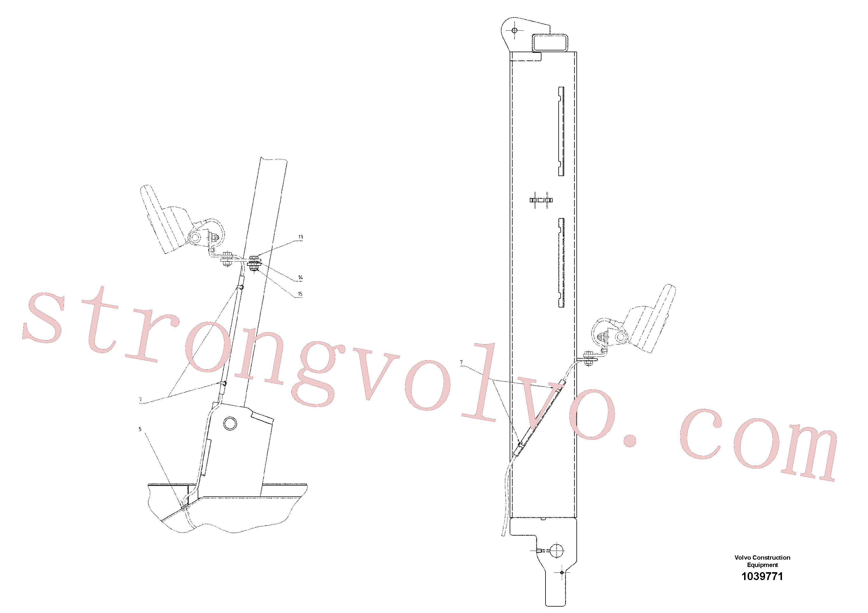 RM14141105 Volvo Peças de montagem(1039771 Montagem)