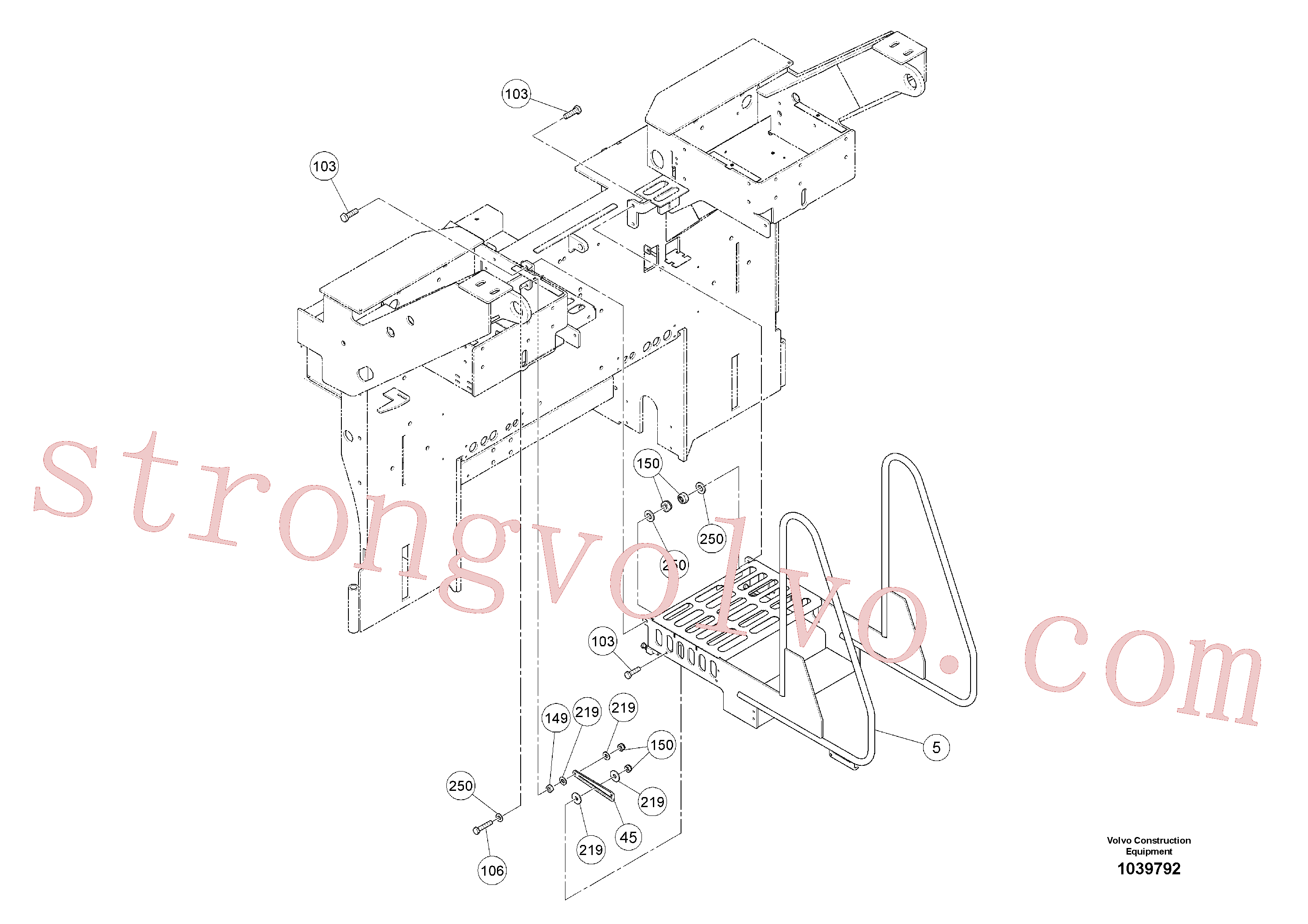RM96718929 Volvo Superstrutura(1039792 Montagem)