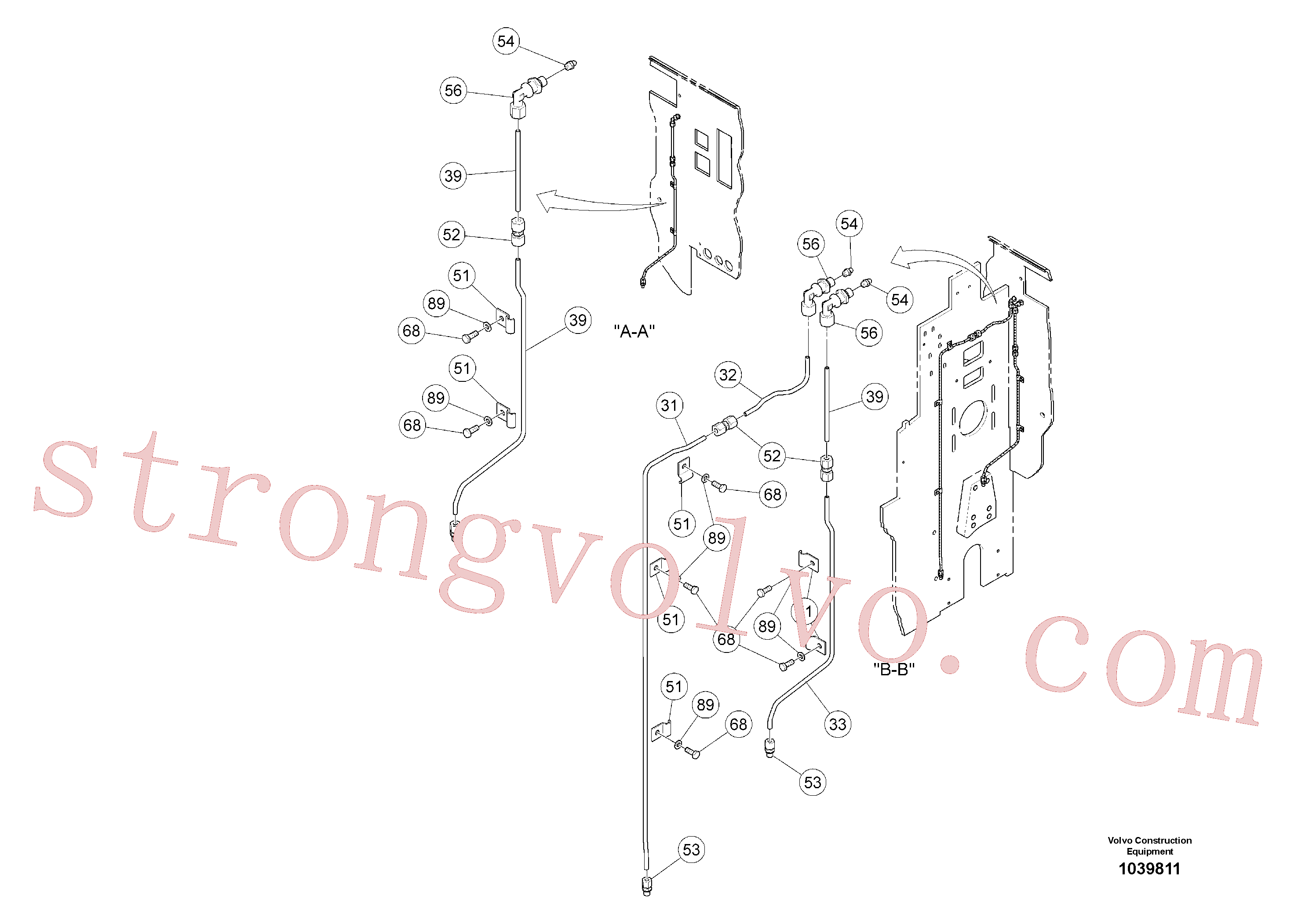 RM58833138 Volvo Tapete transportador(1039811 Montagem)