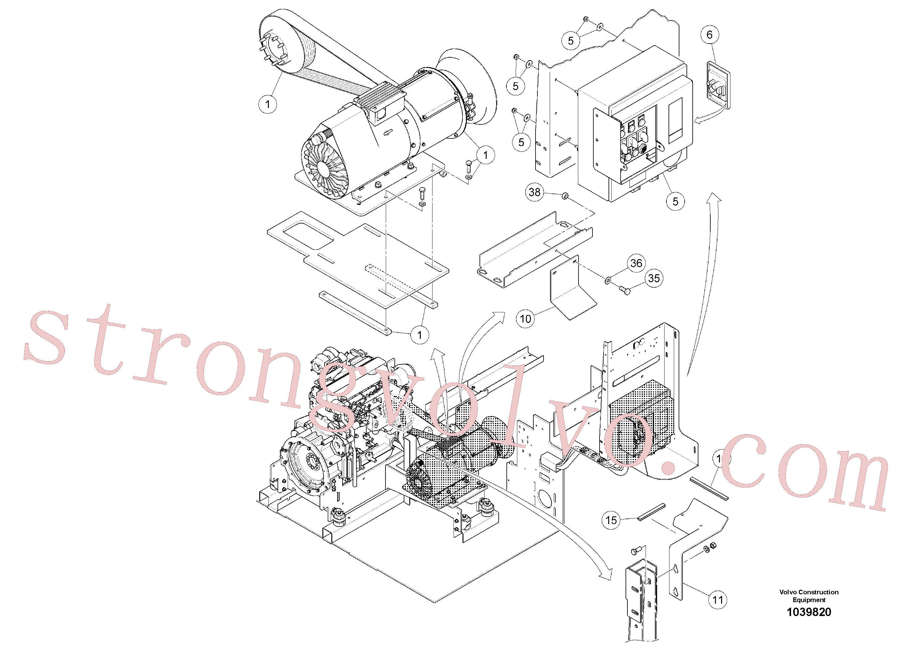 Atacado RM96718820 Parafuso sextavado Volvo escavadeira