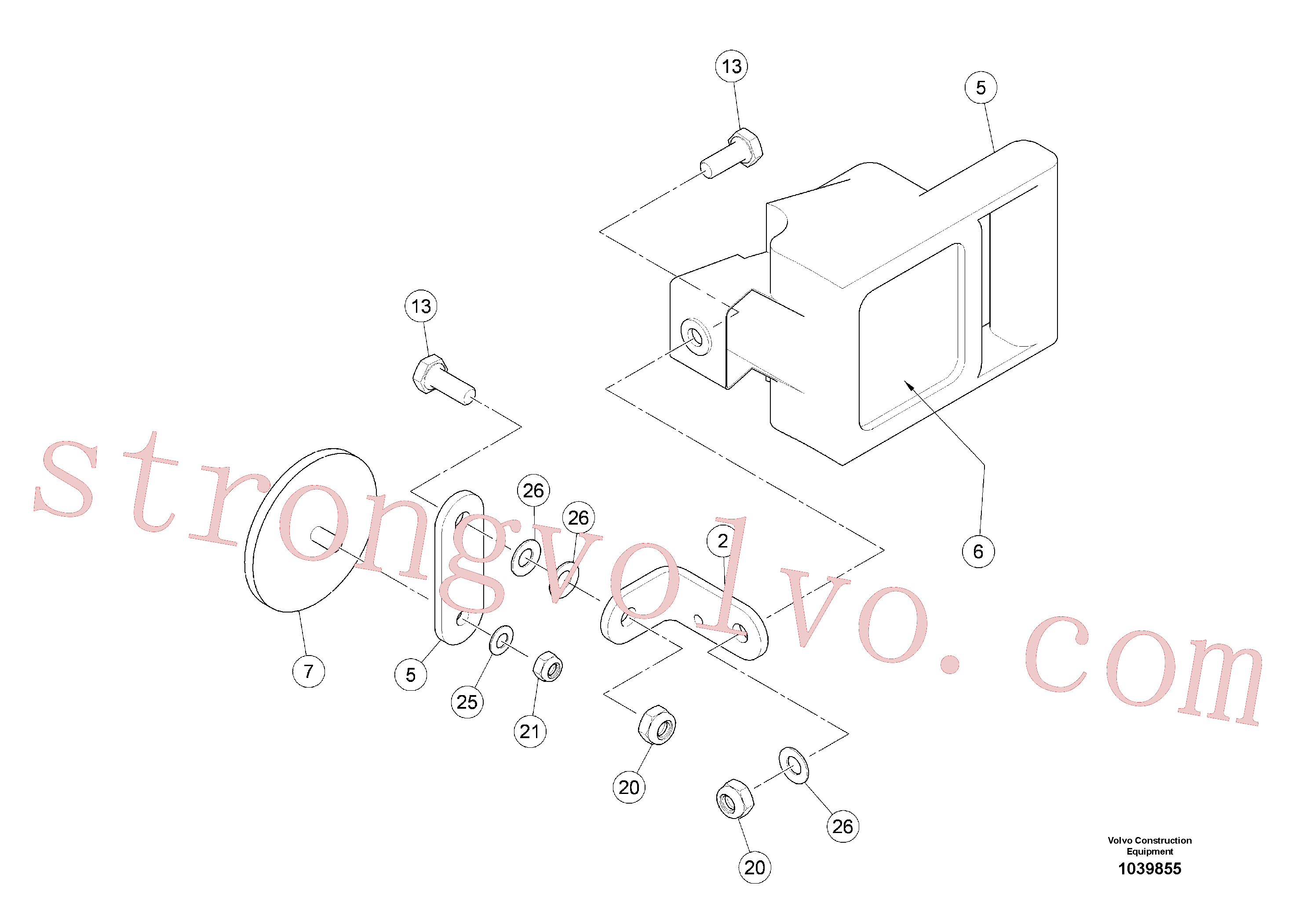 RM58830928 Volvo Tomada magnética- Luz profusa, Tomada magnética - Luz profusa(1039855 Montagem)