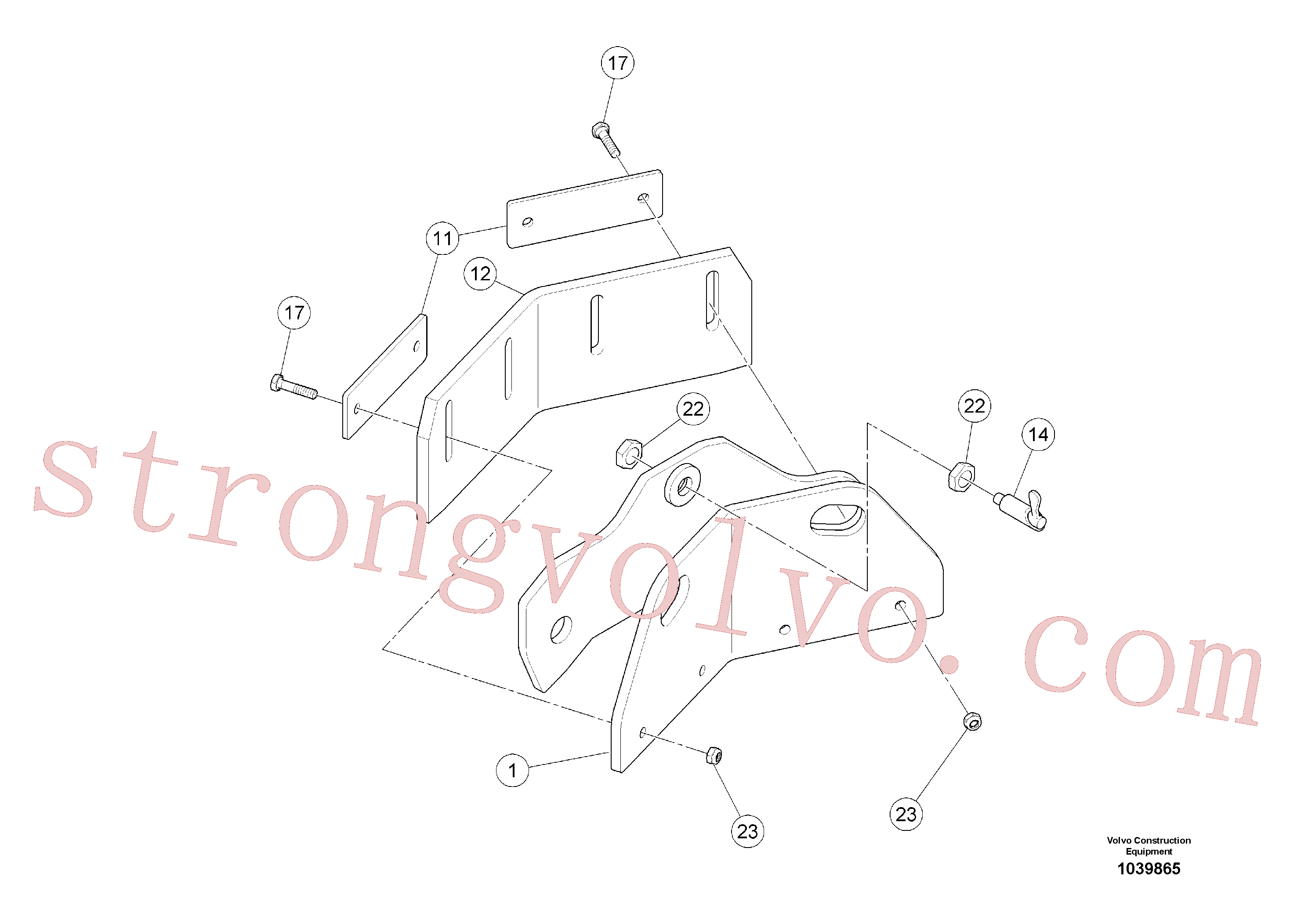 RM58833260 Volvo Raspadeira(1039865 Montagem)