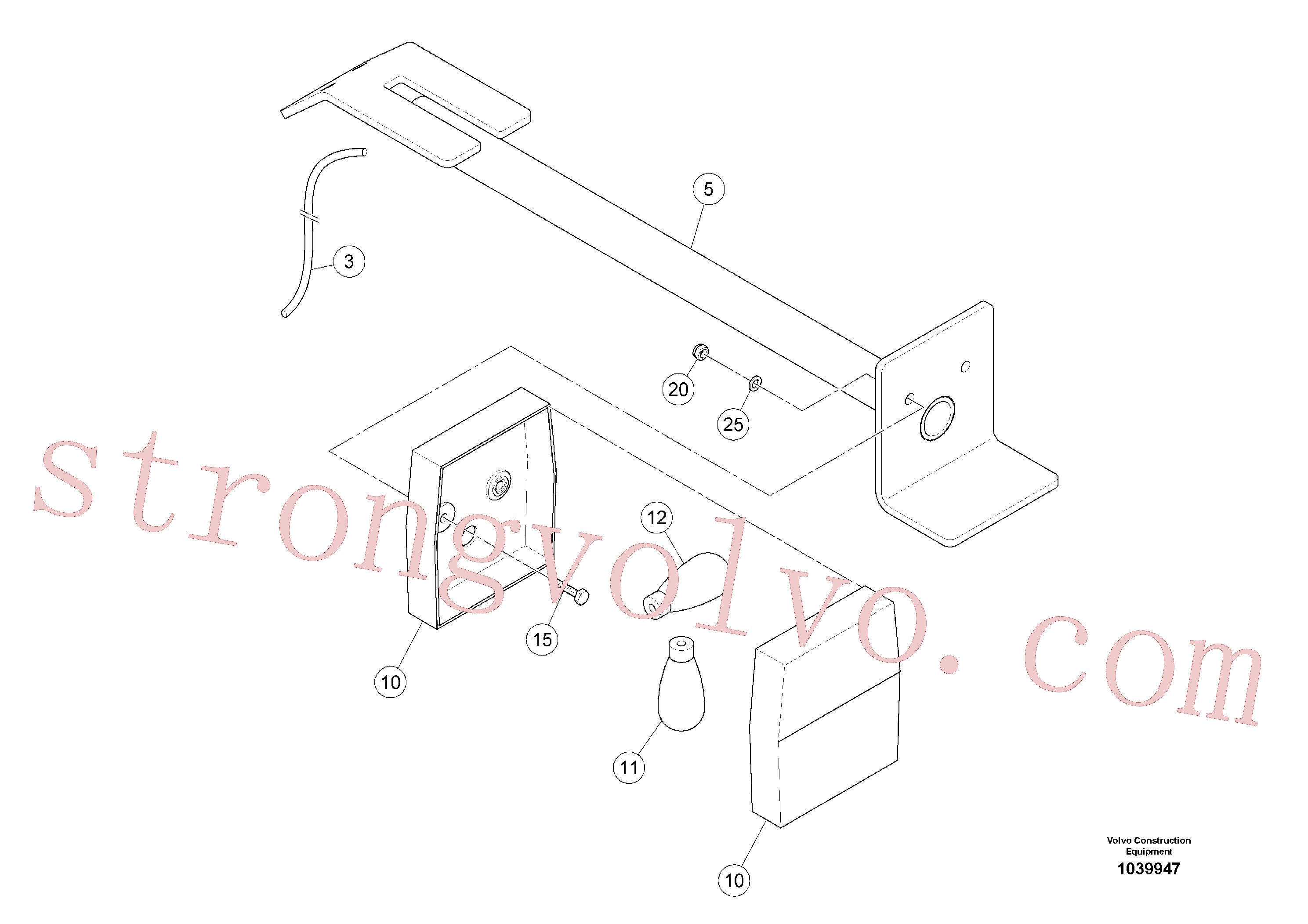 RM58900754 Volvo Luz traseira(1039947 Montagem)