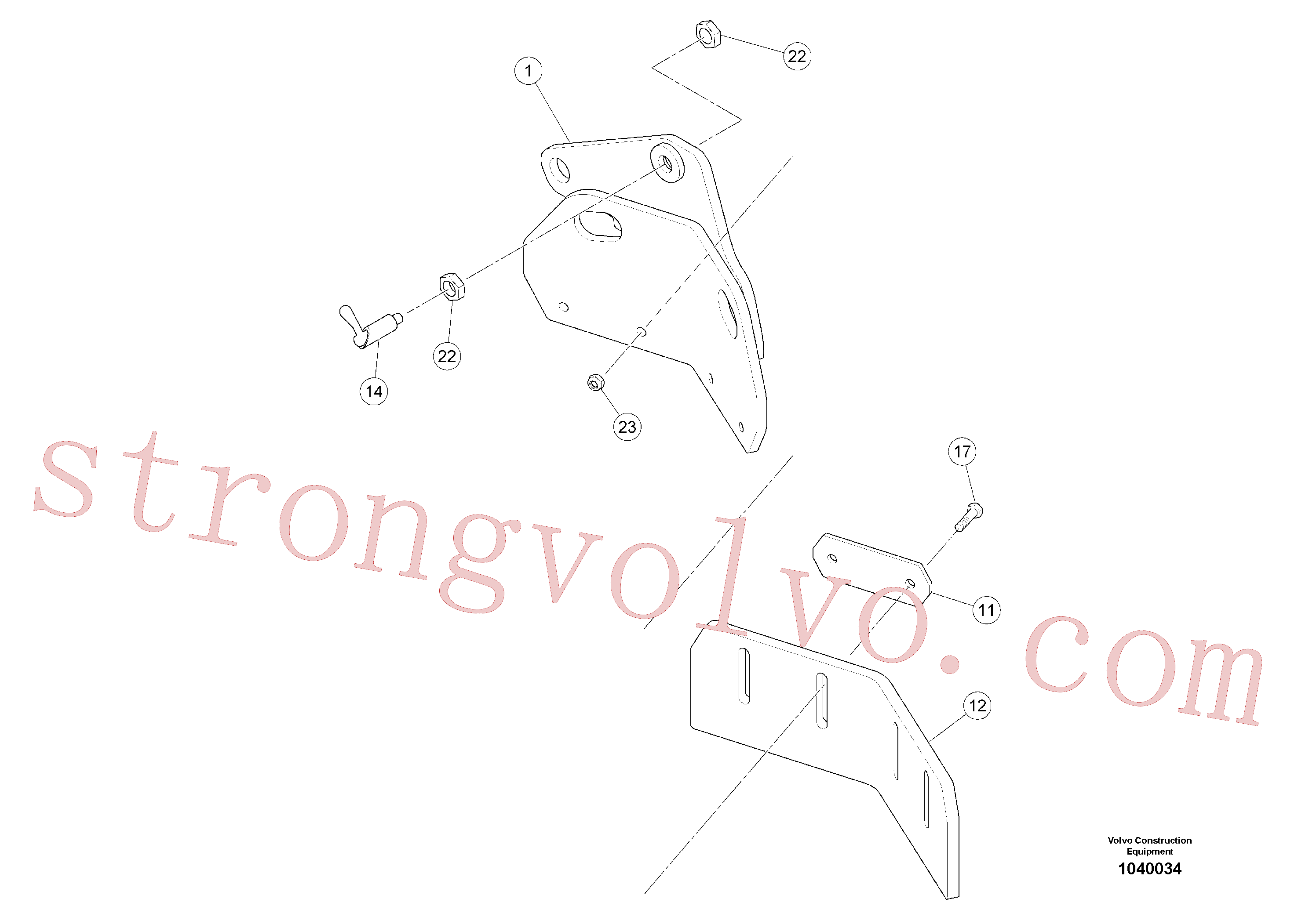 RM96724265 Volvo Raspadeira(1040034 Montagem)