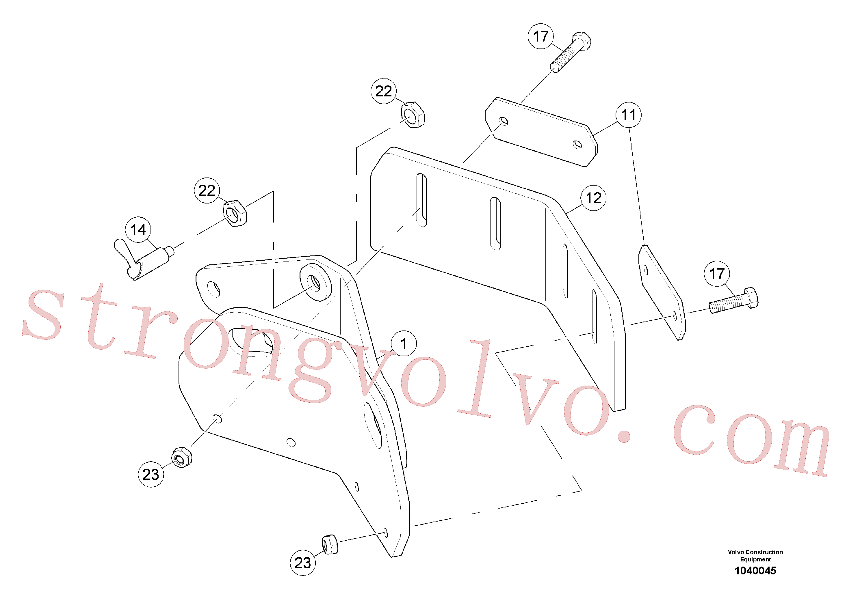RM80855943 Volvo Raspadeira(1040045 Montagem)