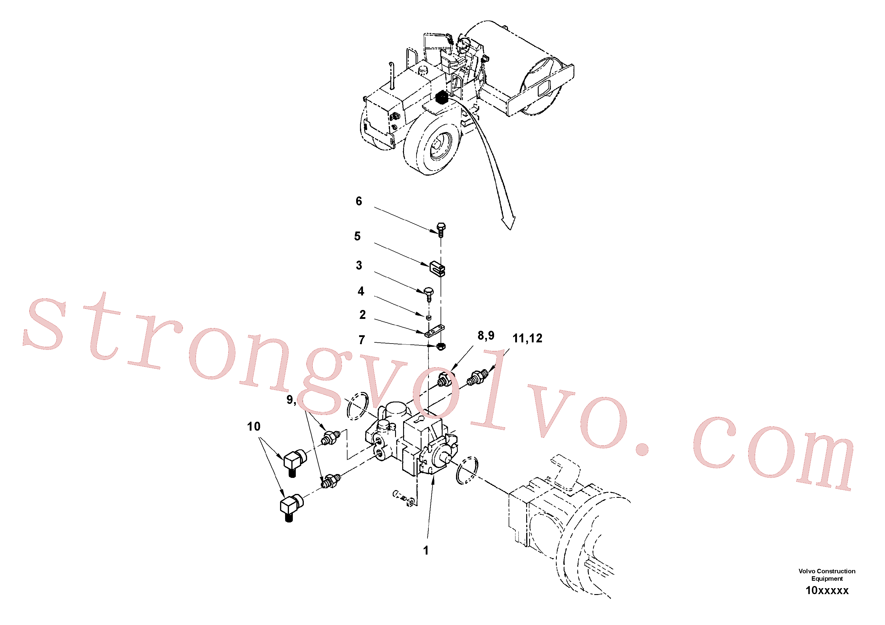 China Made RM95266433 Anel-o Volvo Acessórios para escavadeira