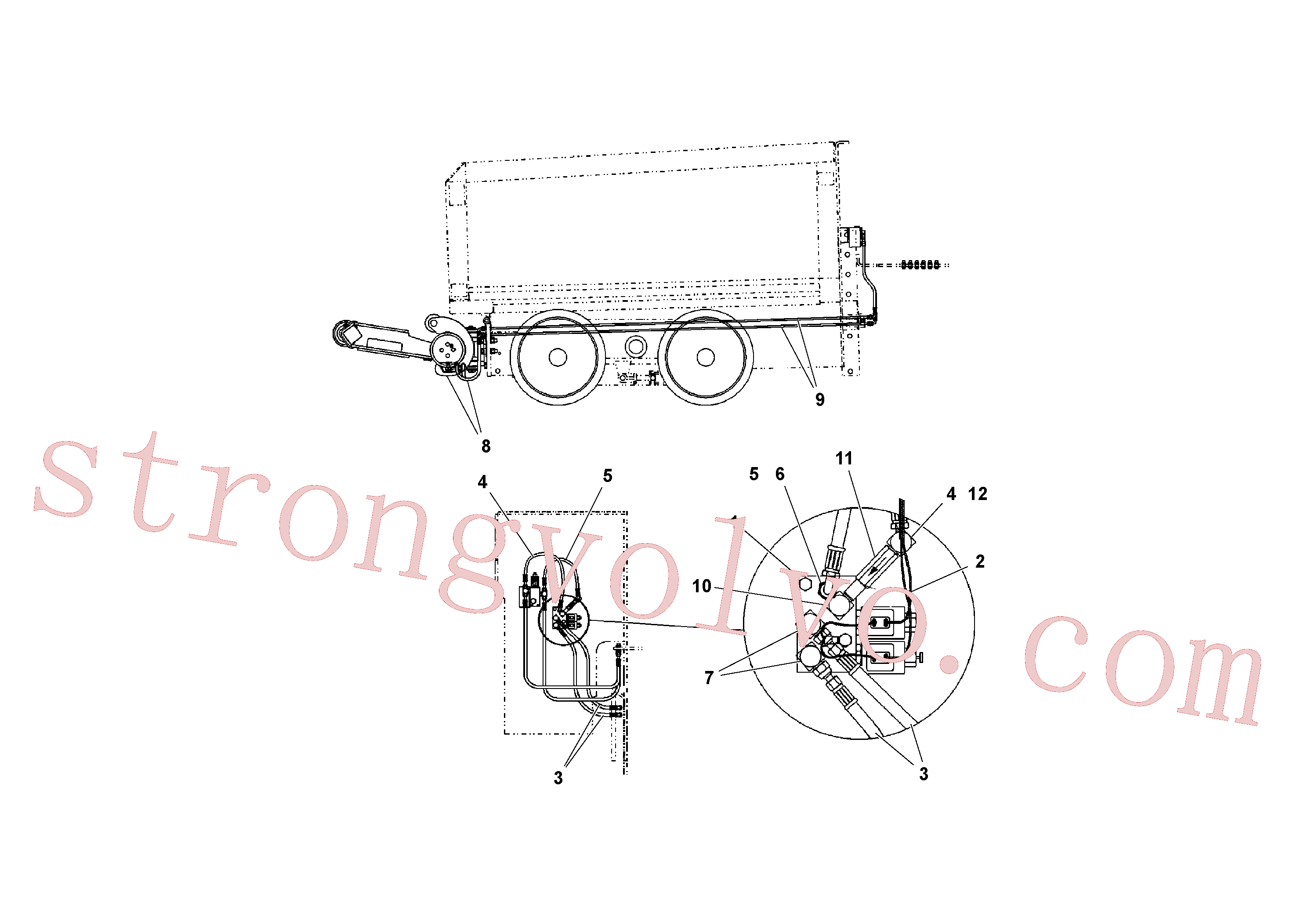 RM95934600 Volvo(1040677 Montagem)