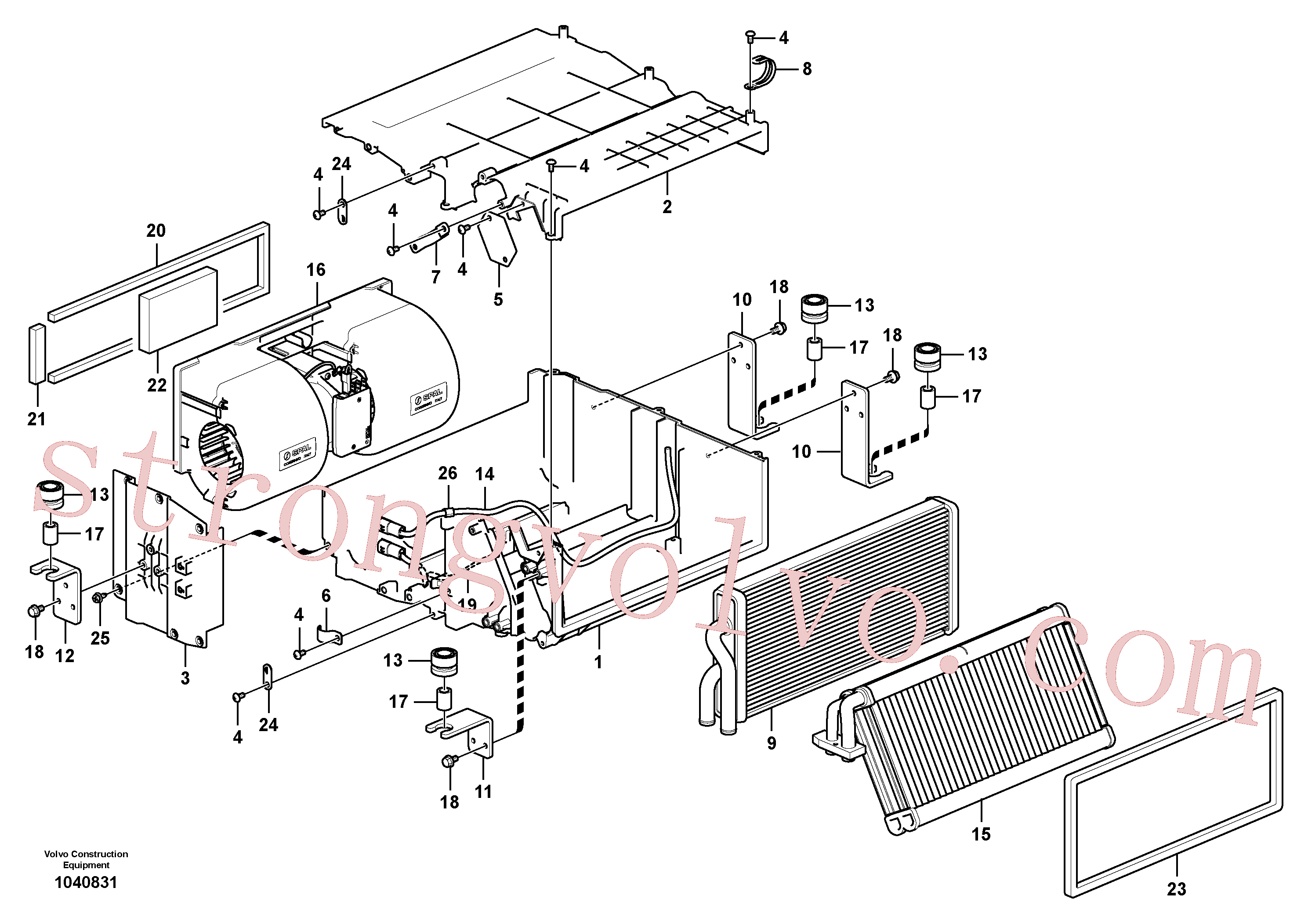 Volvo Montagem SA9042-10502 Parafuso phillips Acessórios