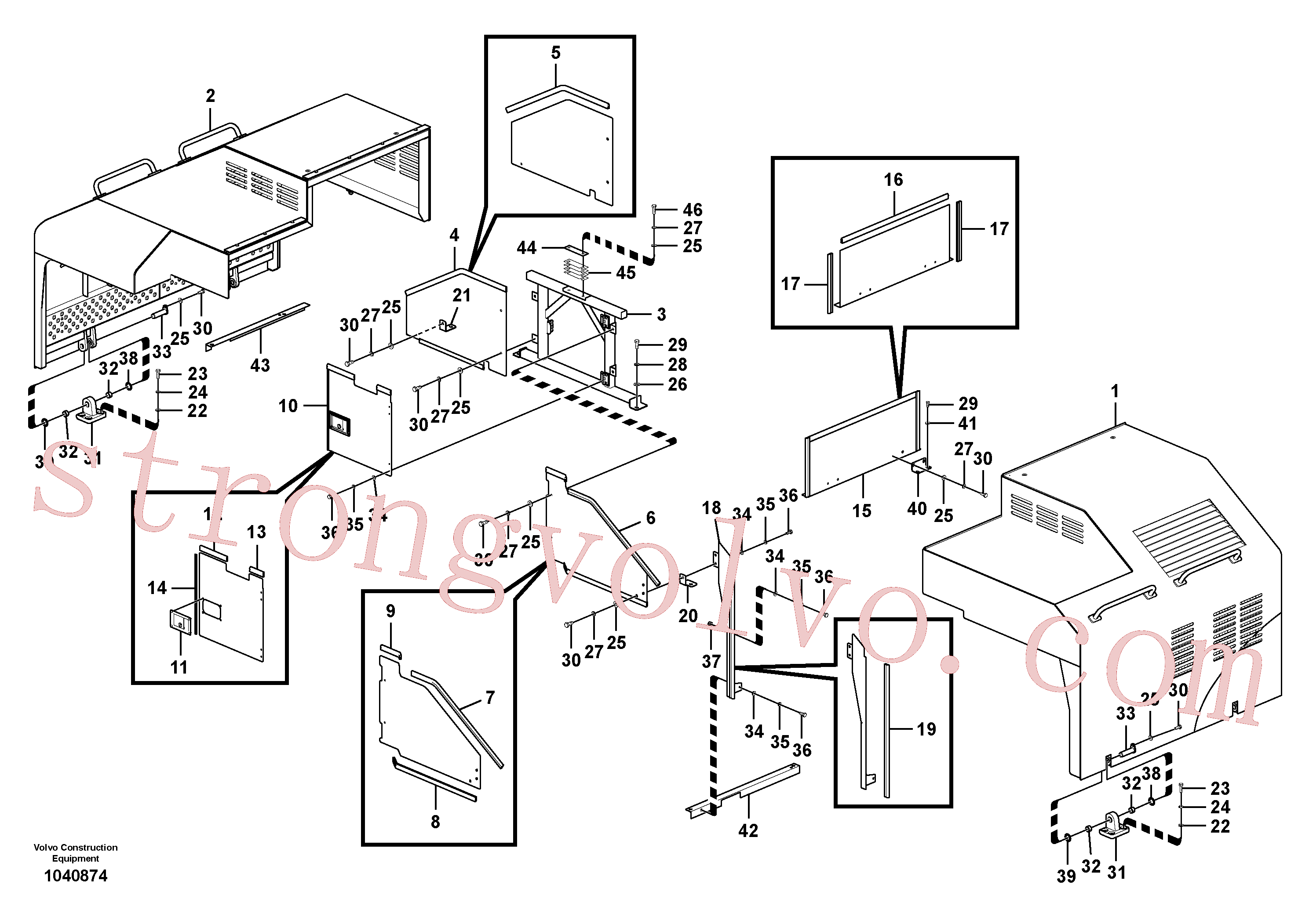 VOE14880918 Volvo(1040874 Montagem)