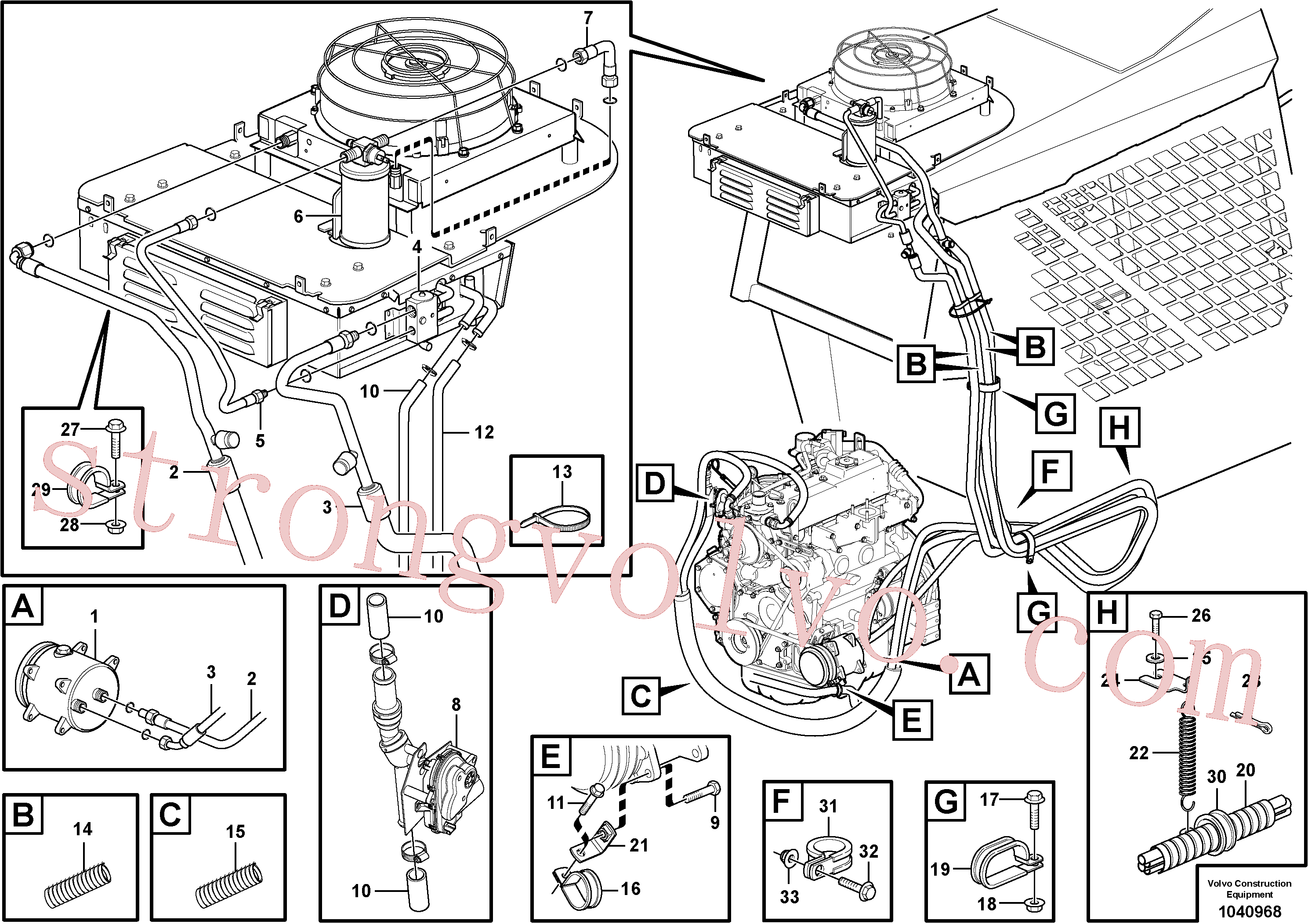 VOE996061 Volvo(1040968 Montagem)