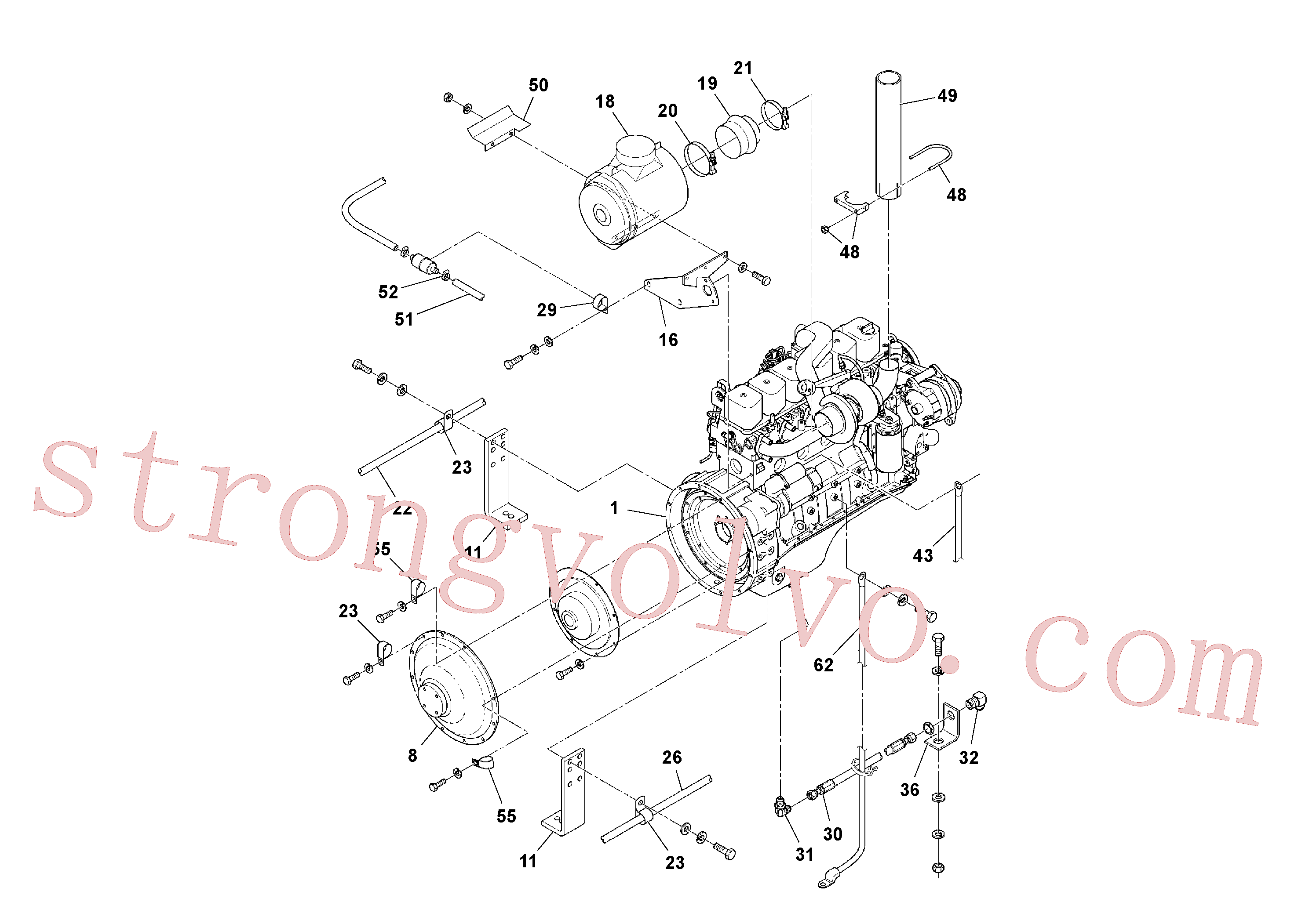 RM95451134 Volvo(1041086 Montagem)