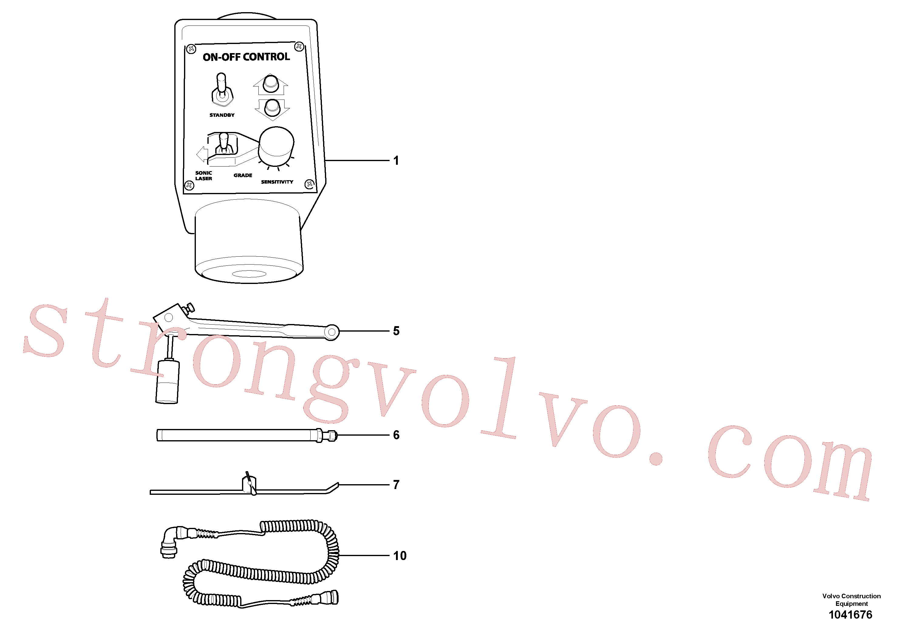 RM13913058 Volvo Unidade de nivelamento(1041676 Montagem)