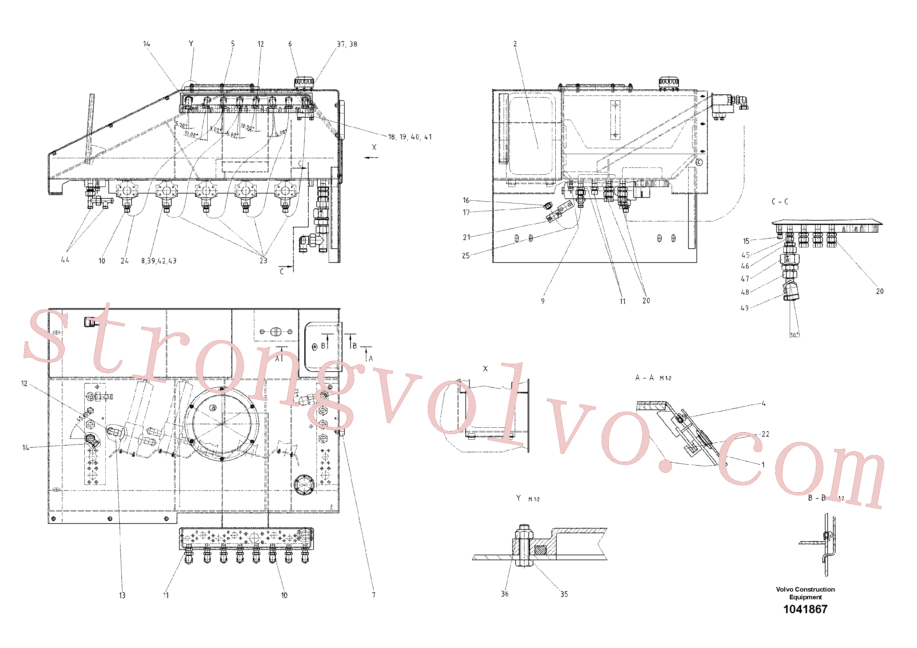 RM13977541 Prisioneiro Volvo escavadeira