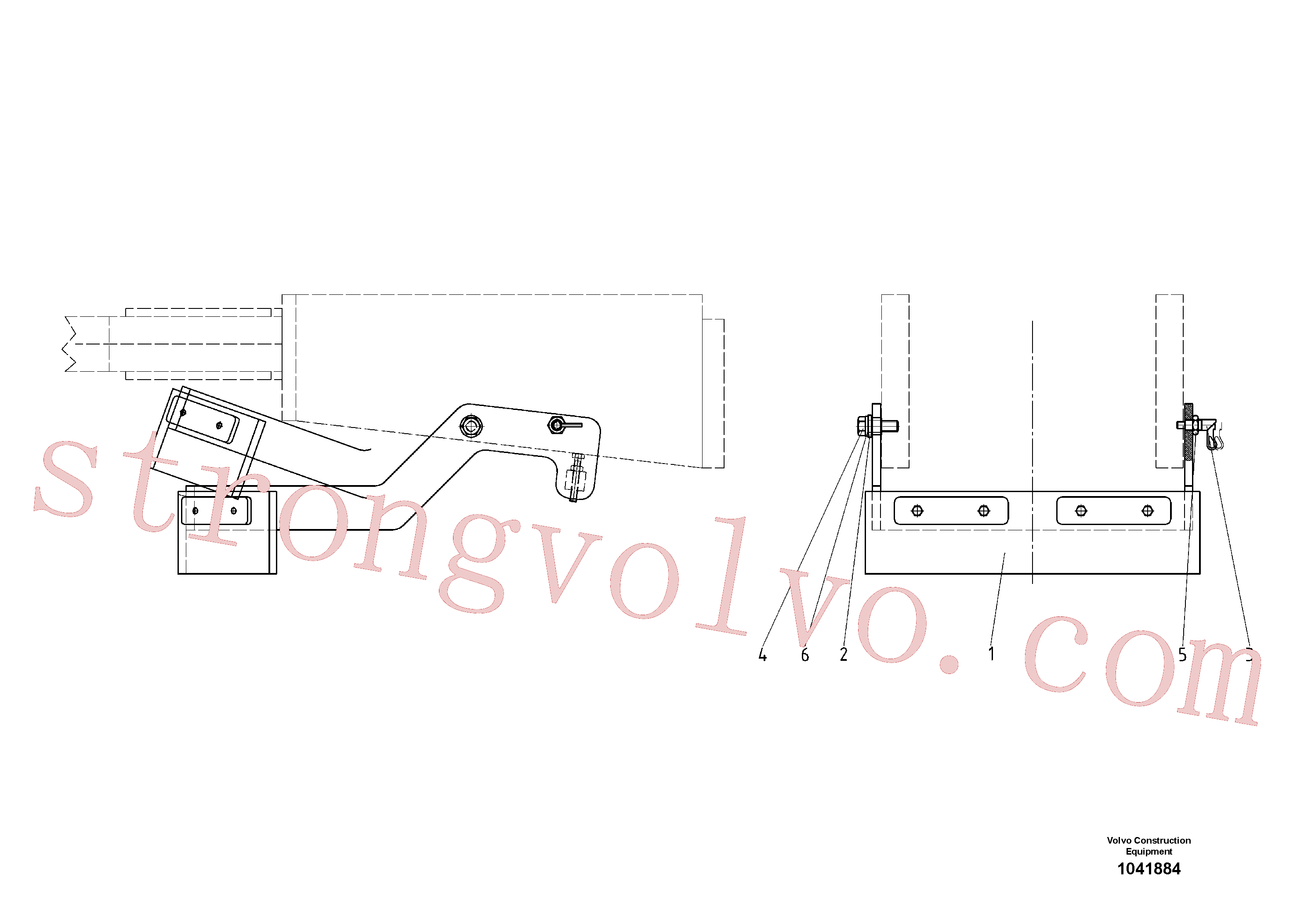 RM56271273 Volvo Raspador de estrada(1041884 Montagem)