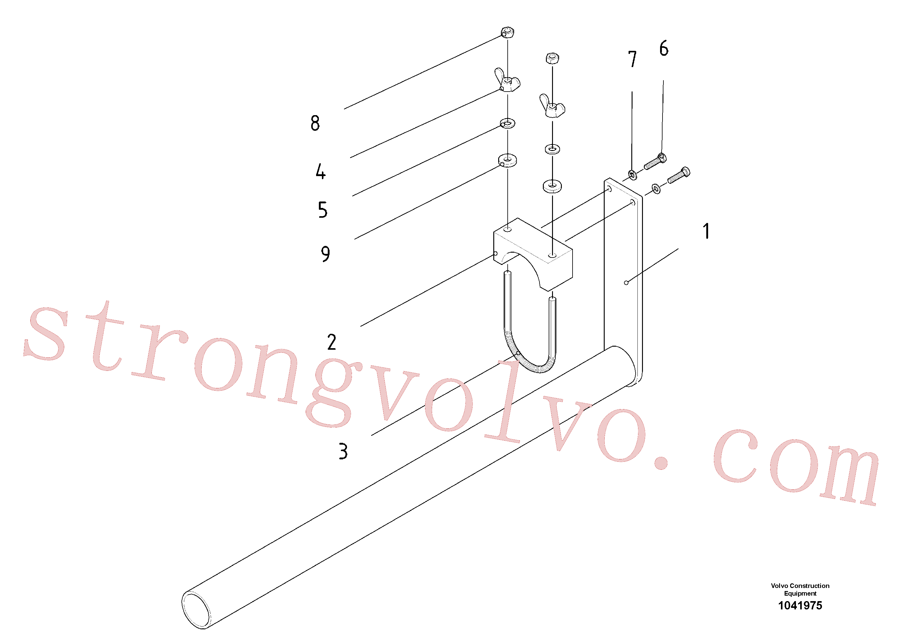 RM96714258 Volvo Porta-ferramentas(1041975 Montagem)