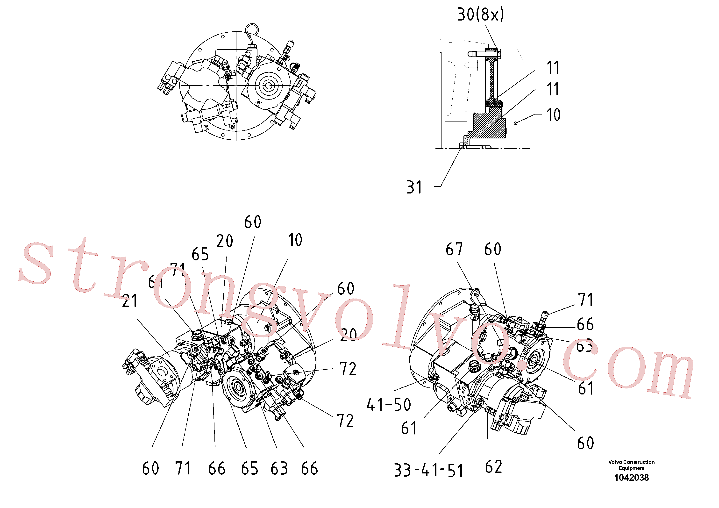 RM14102958 Volvo Carreto distribuidor(1042038 Montagem)