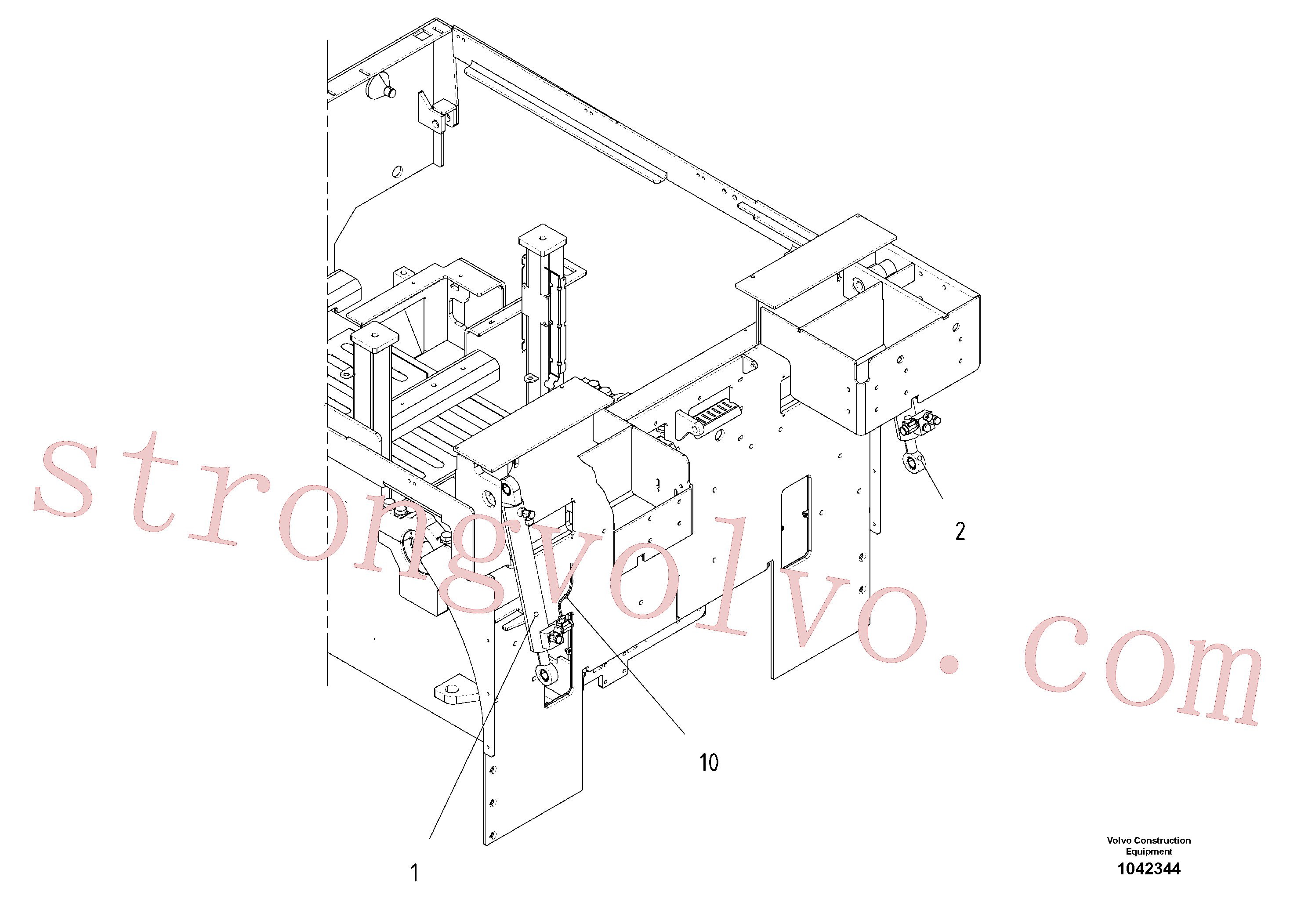 Volvo Montagem RM80709397 Cilindro Acessórios