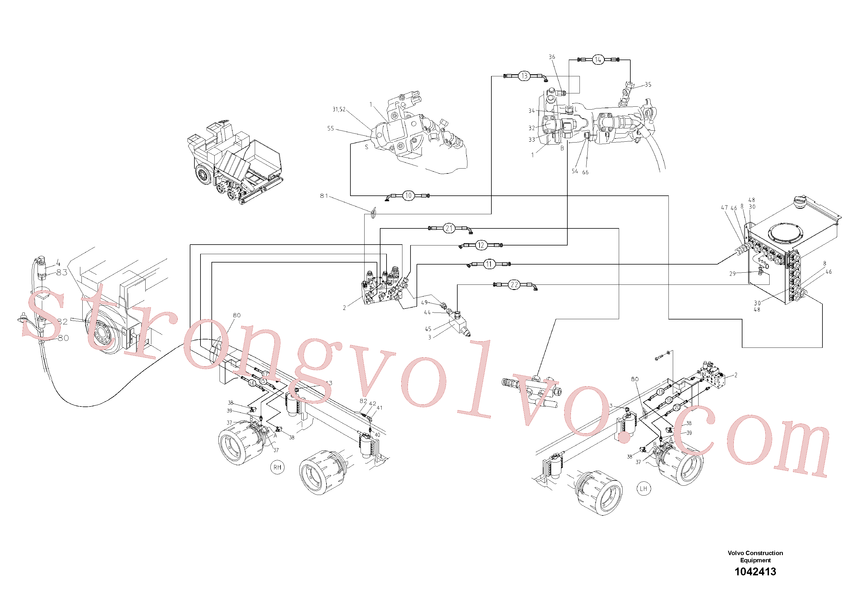 Atacado RM14079933 Transformador Volvo escavadeira