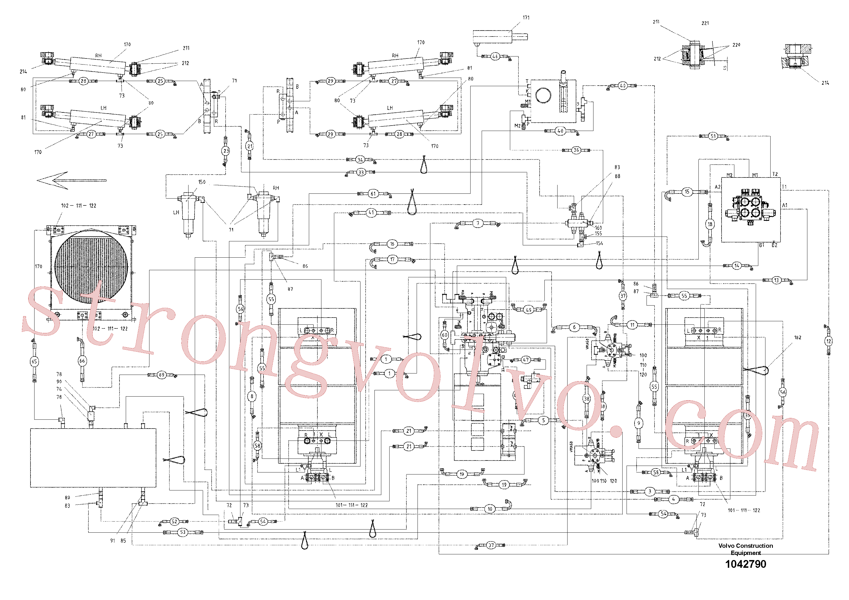 Atacado RM96725023 Parafuso soquete sext Volvo escavadeira