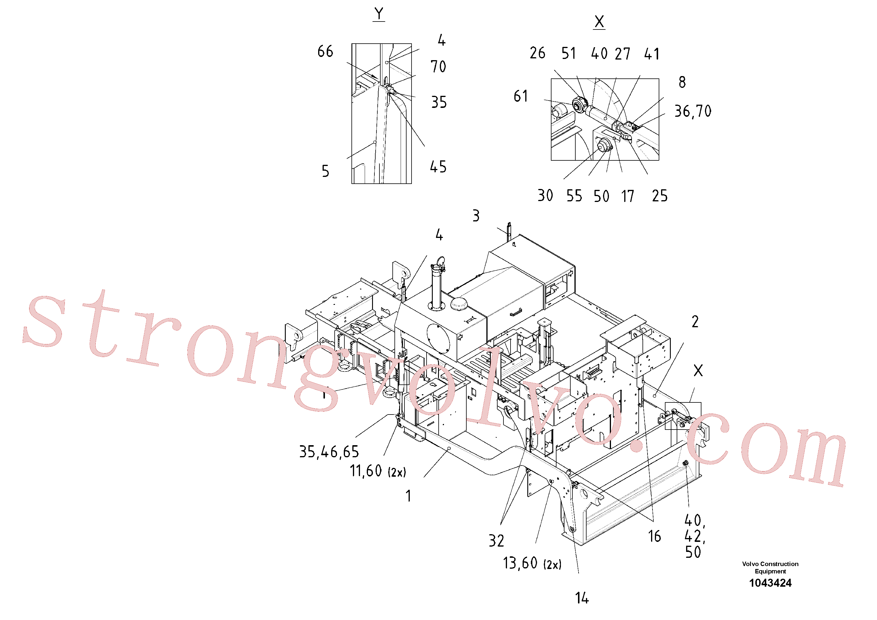 RM96725908 Volvo Braços de reboque(1043424 Montagem)