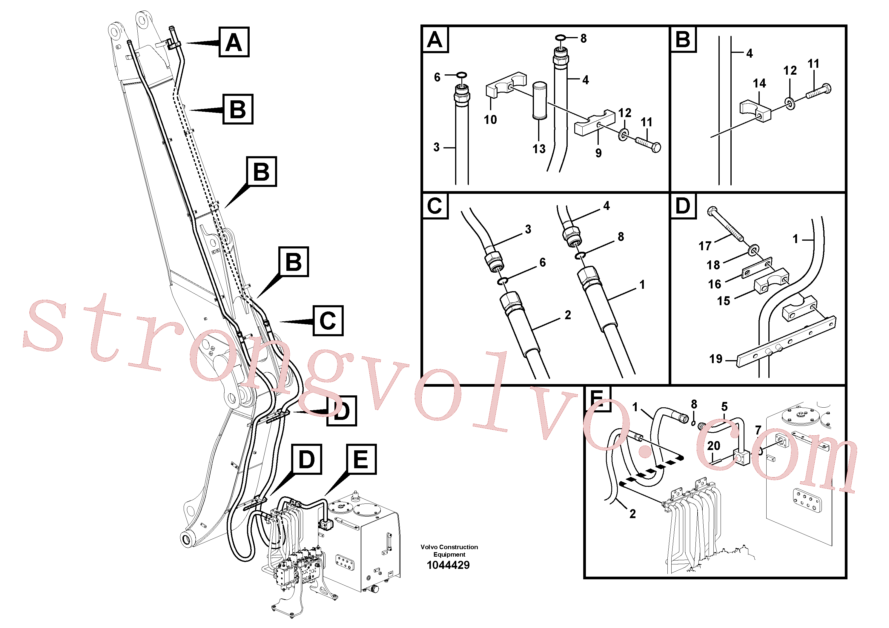 VOE14387067 Volvo(1044429 Montagem)
