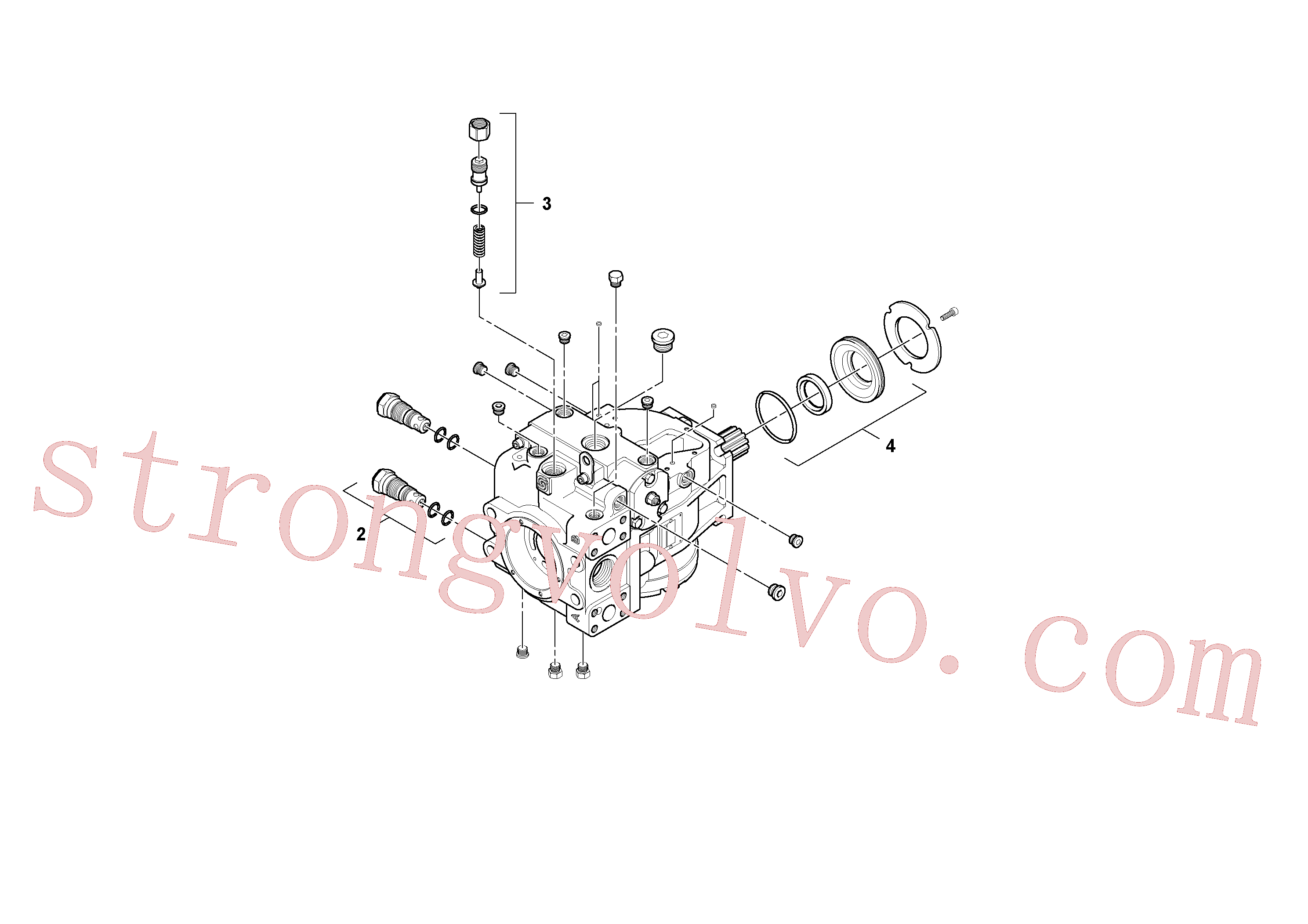 RM59360735 Anel-o Inscreva-se para Volvo Acessórios para escavadeira