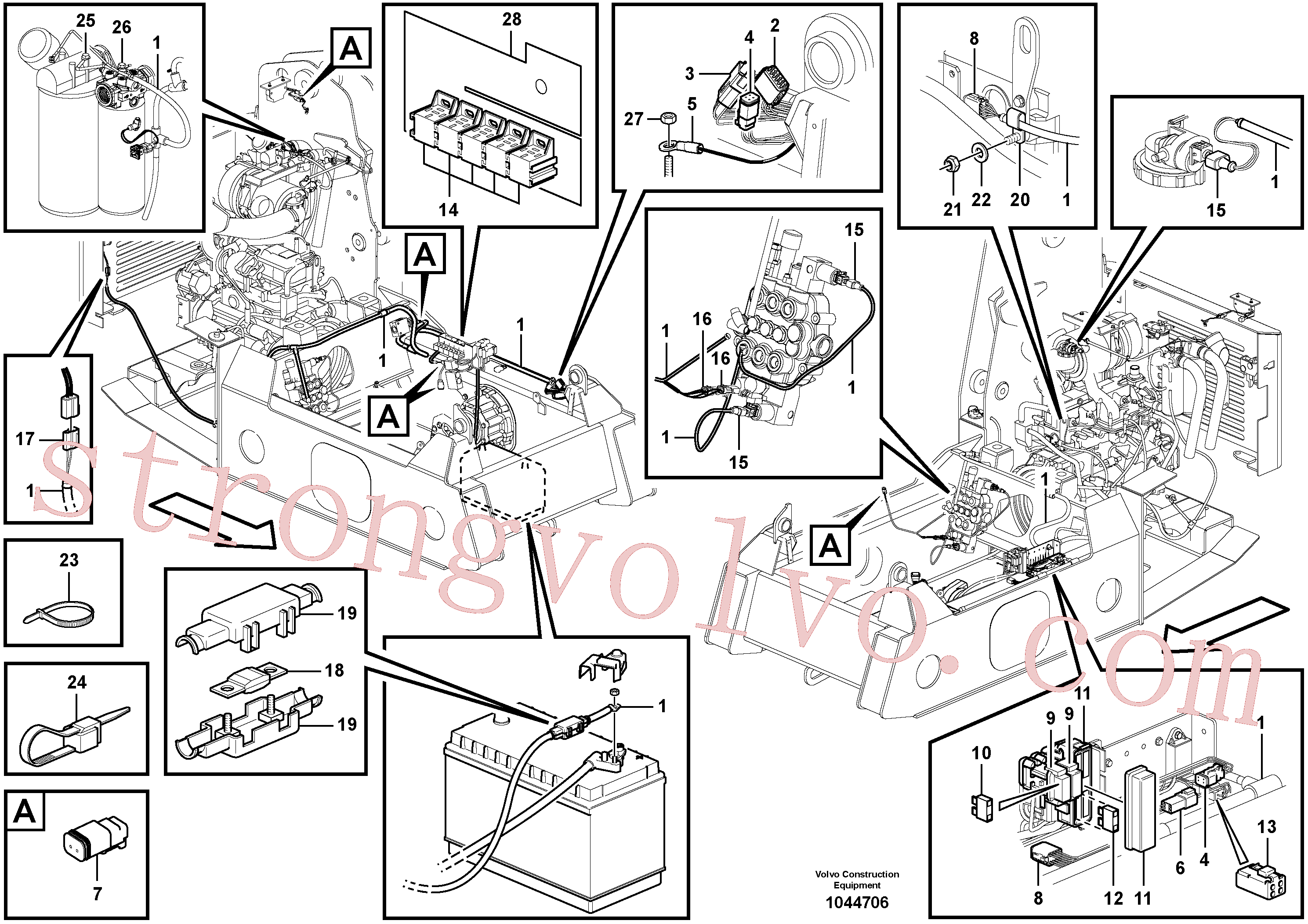 VOE20459061 Volvo(1044706 Montagem)