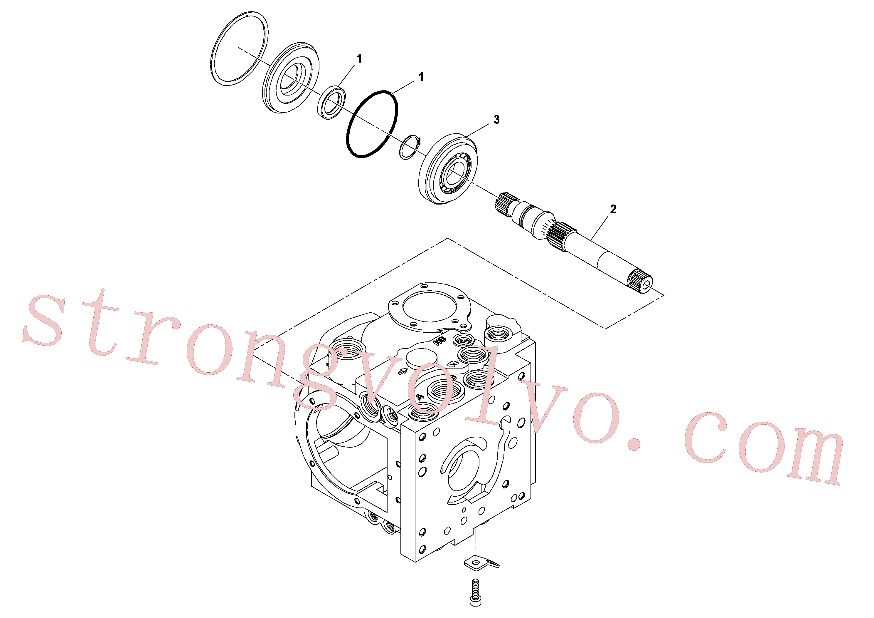 RM59051755 Kit de juntas Inscreva-se para Volvo Acessórios para escavadeira