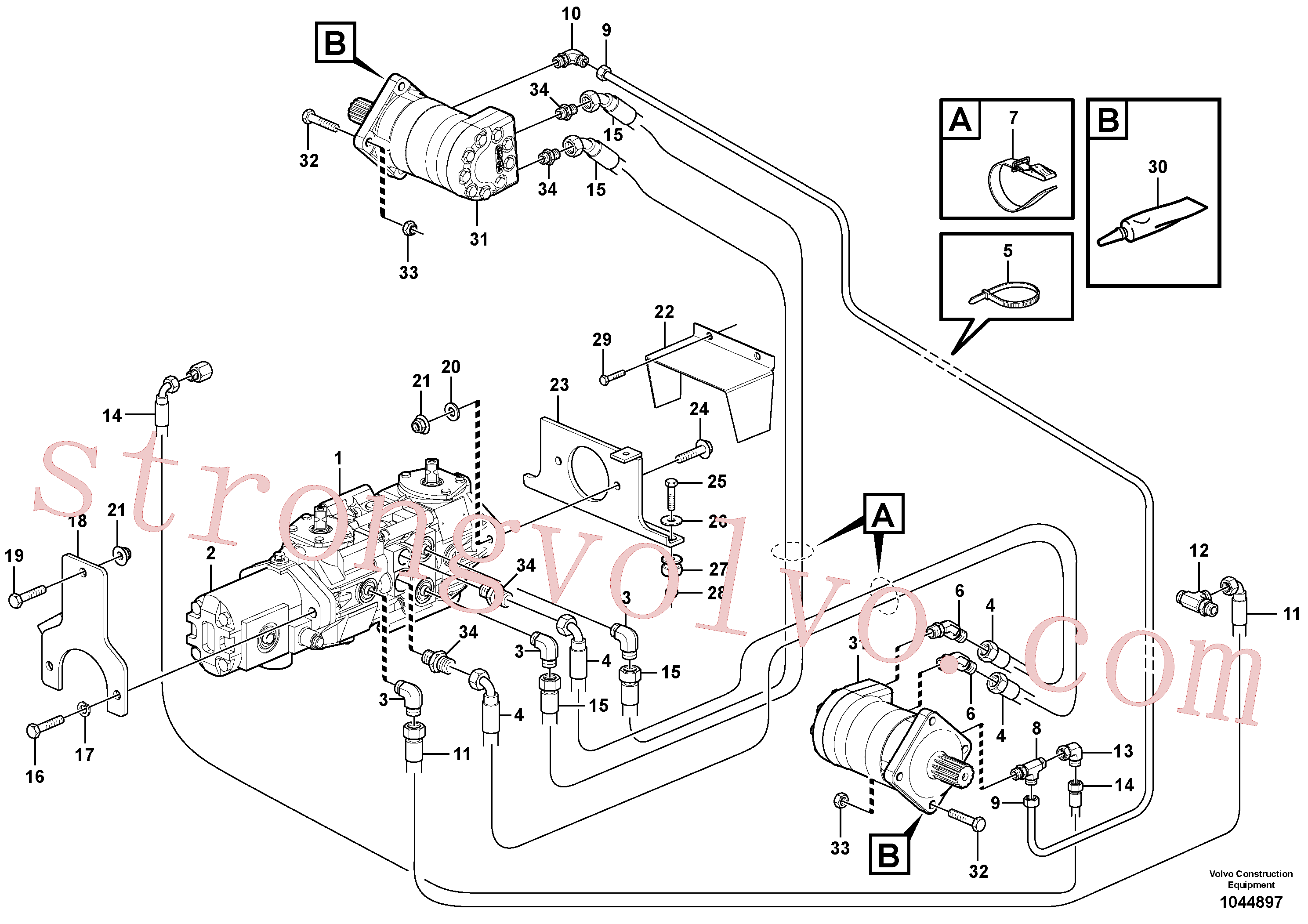 VOE955924 Volvo(1044897 Montagem)