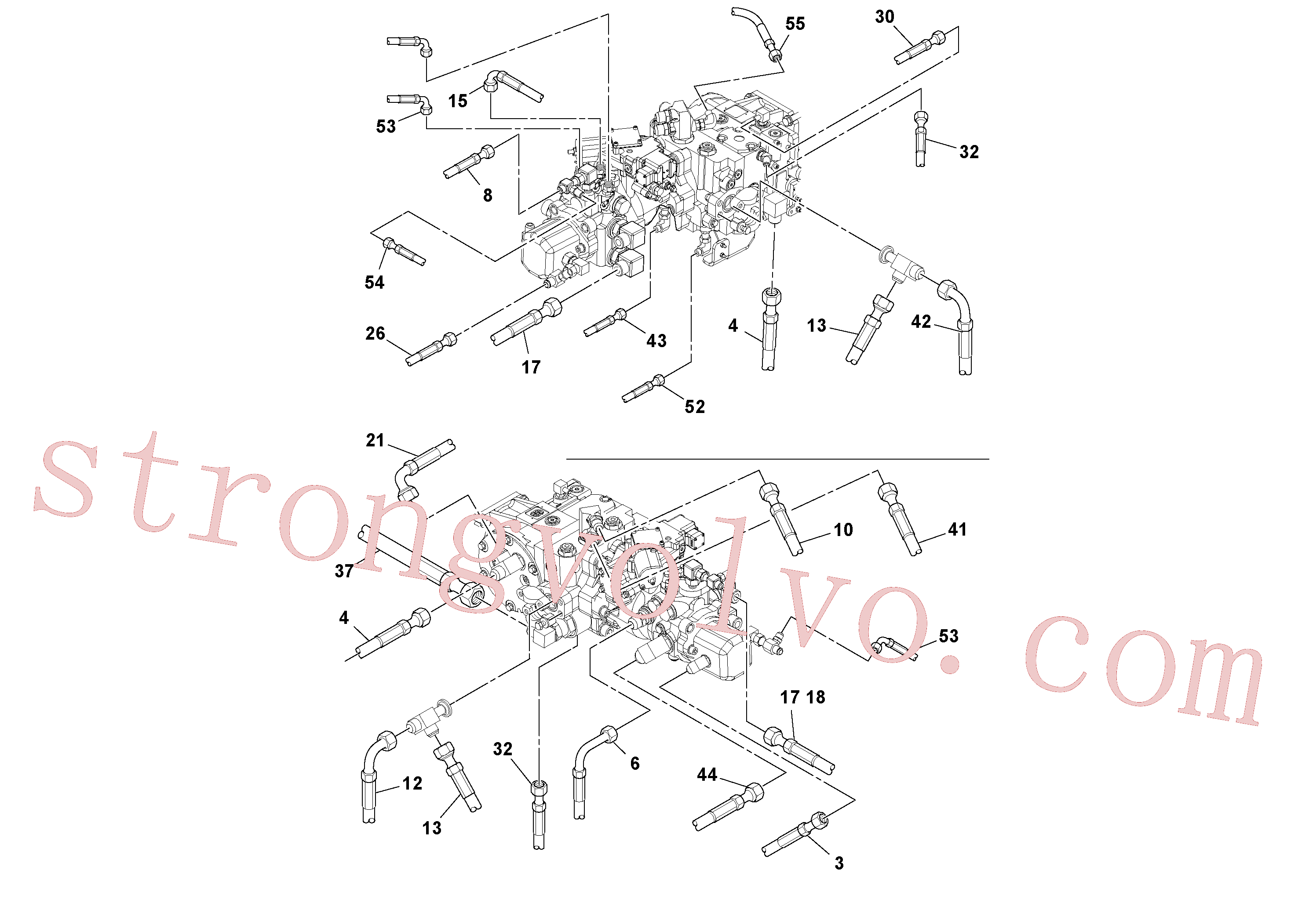 RM13319314 Volvo Instalação de mangueiras(1045243 Montagem)