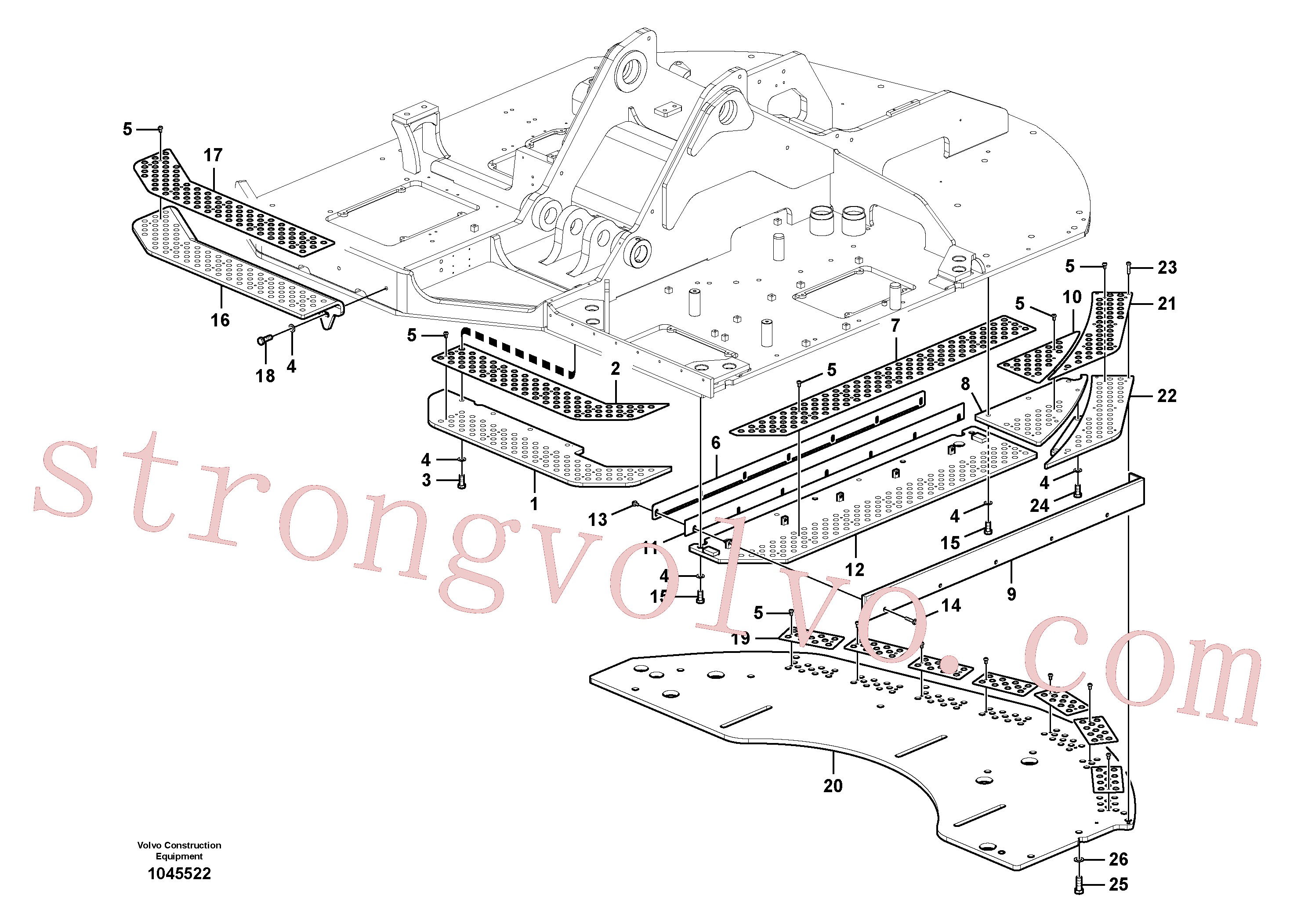 VOE992048 Volvo Passadeira(1045522 Montagem)