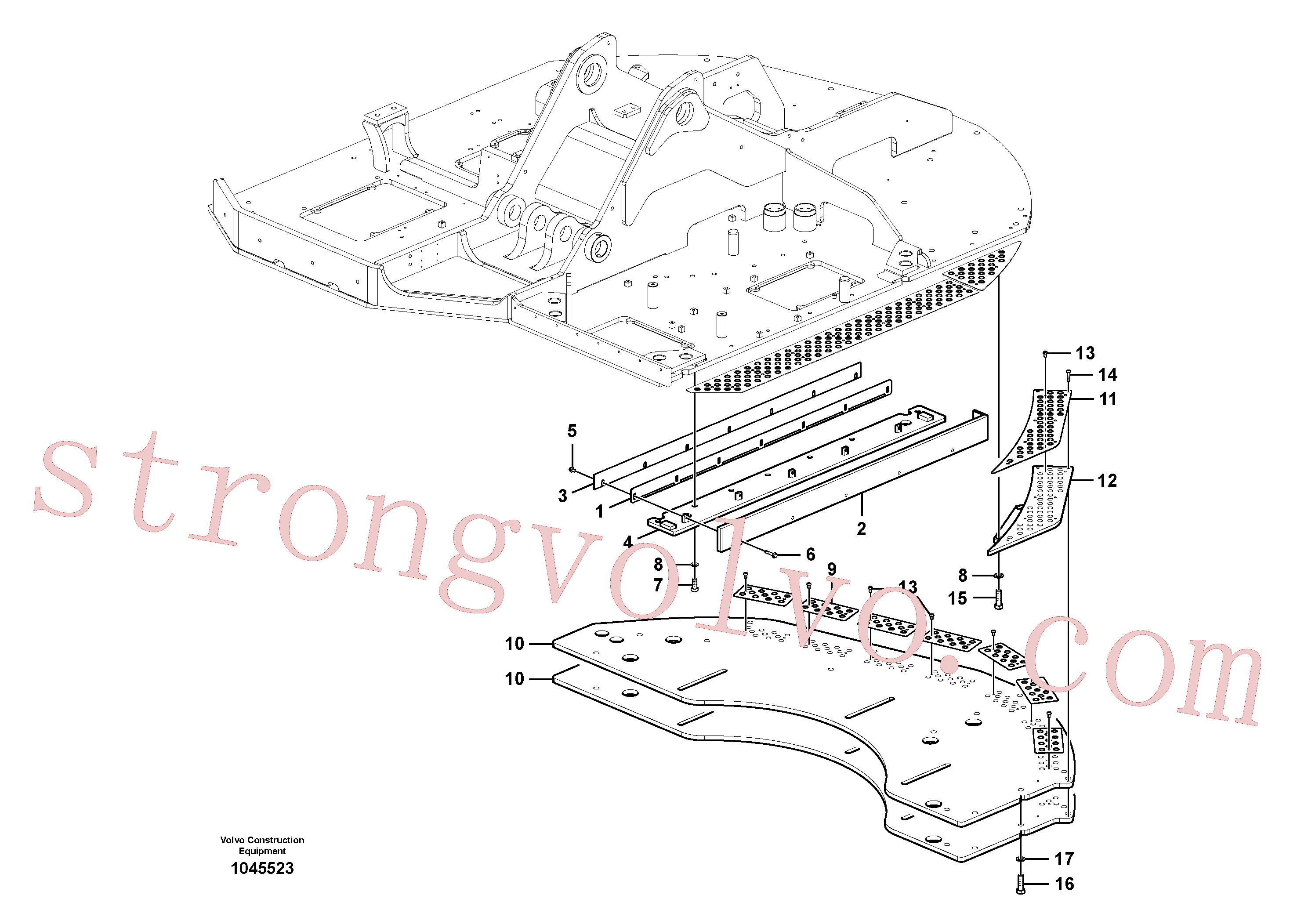 VOE991646 Volvo Passadeira(1045523 Montagem)