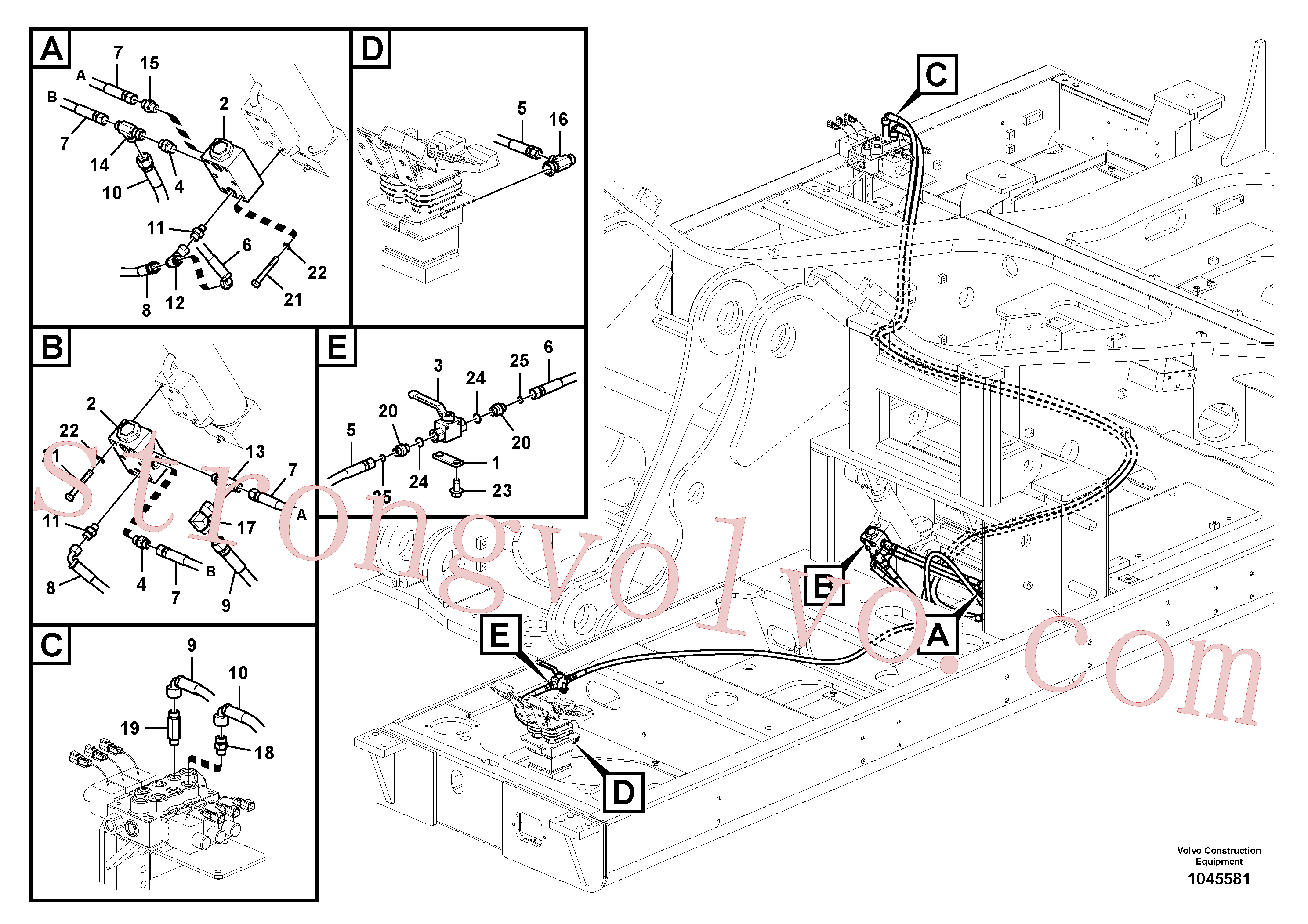 VOE14595512 Volvo(1045581 Montagem)